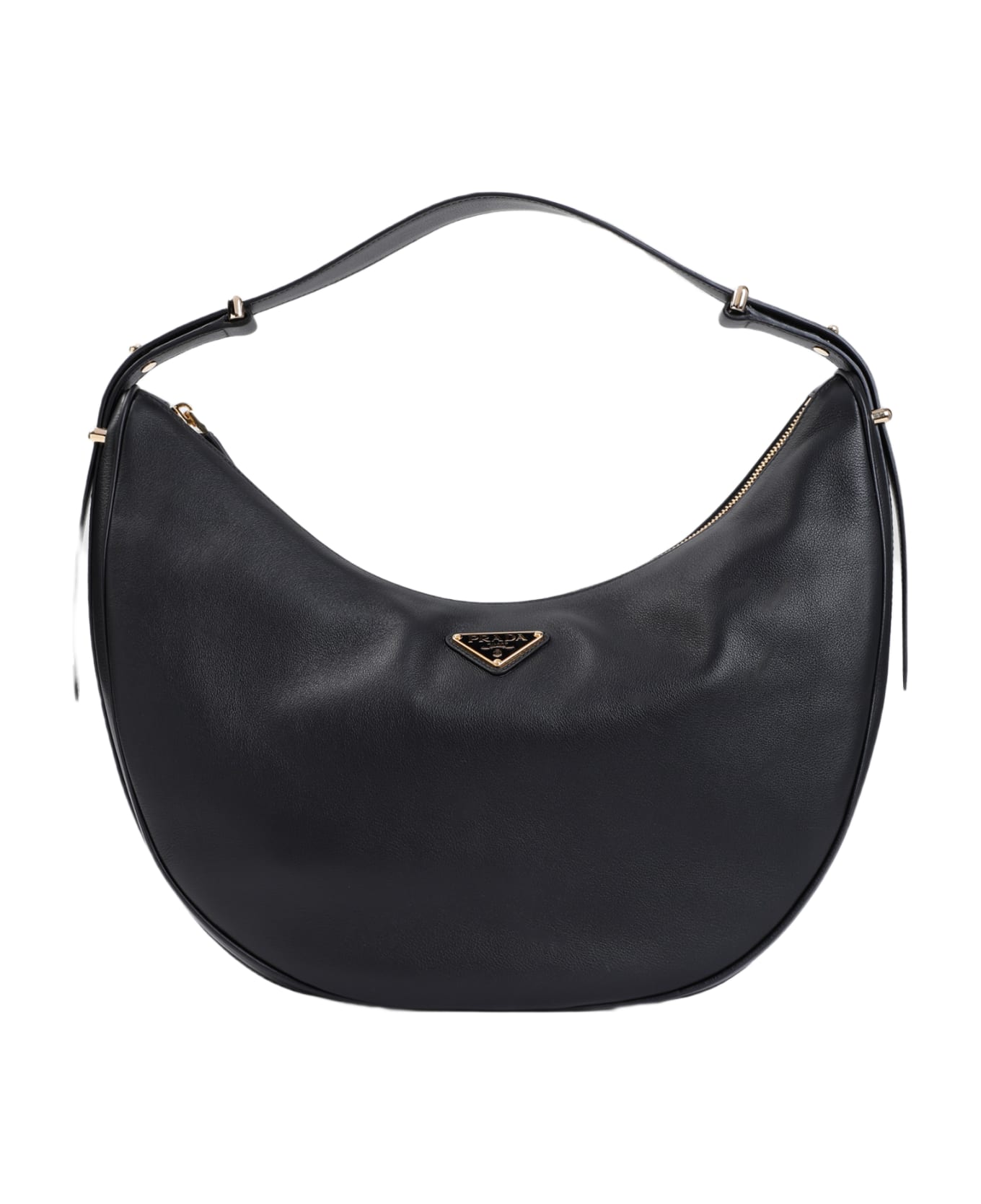 Prada Nappa Calf Leather Shoulder Bag - Nero