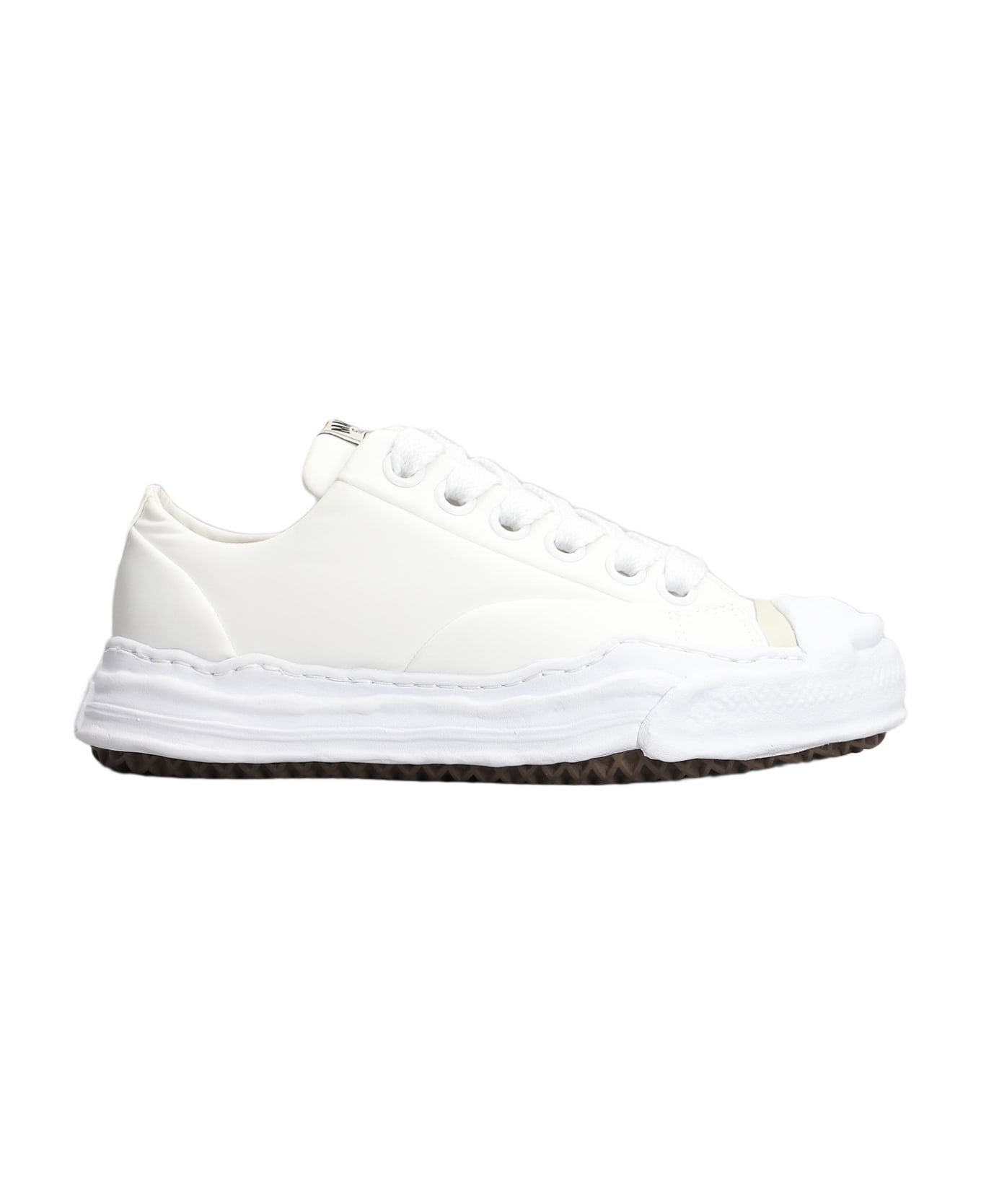 Mihara Yasuhiro Hank Sneakers In White Nylon - white