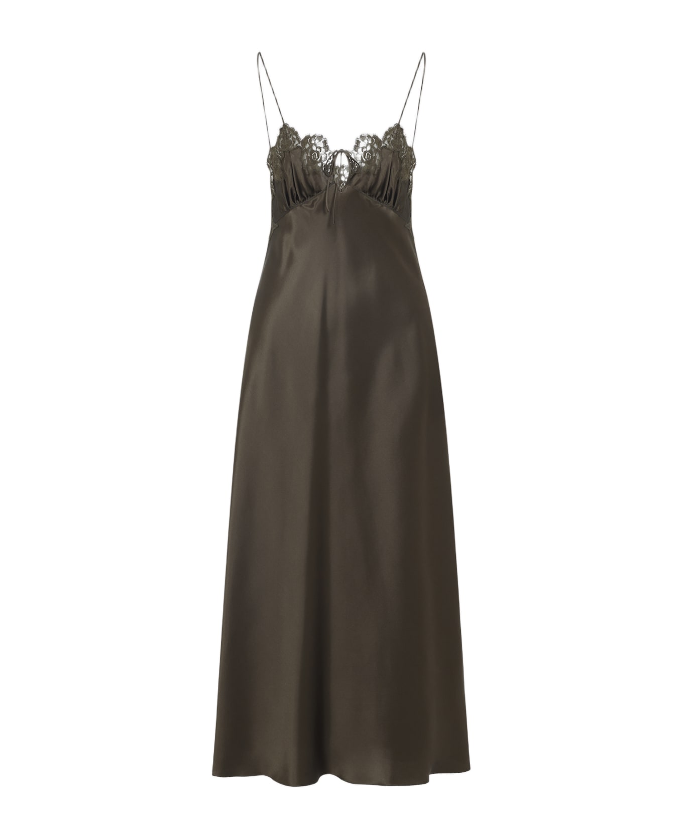 Saint Laurent Dress - Kaki