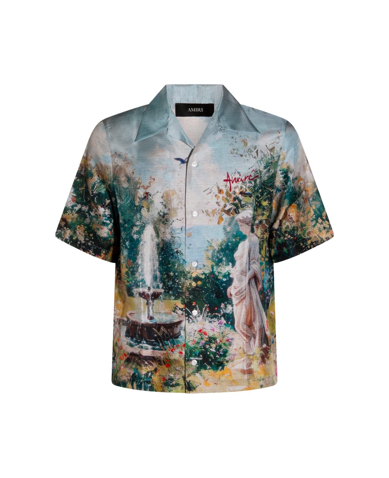 AMIRI Multi Silk Shirt - Red シャツ