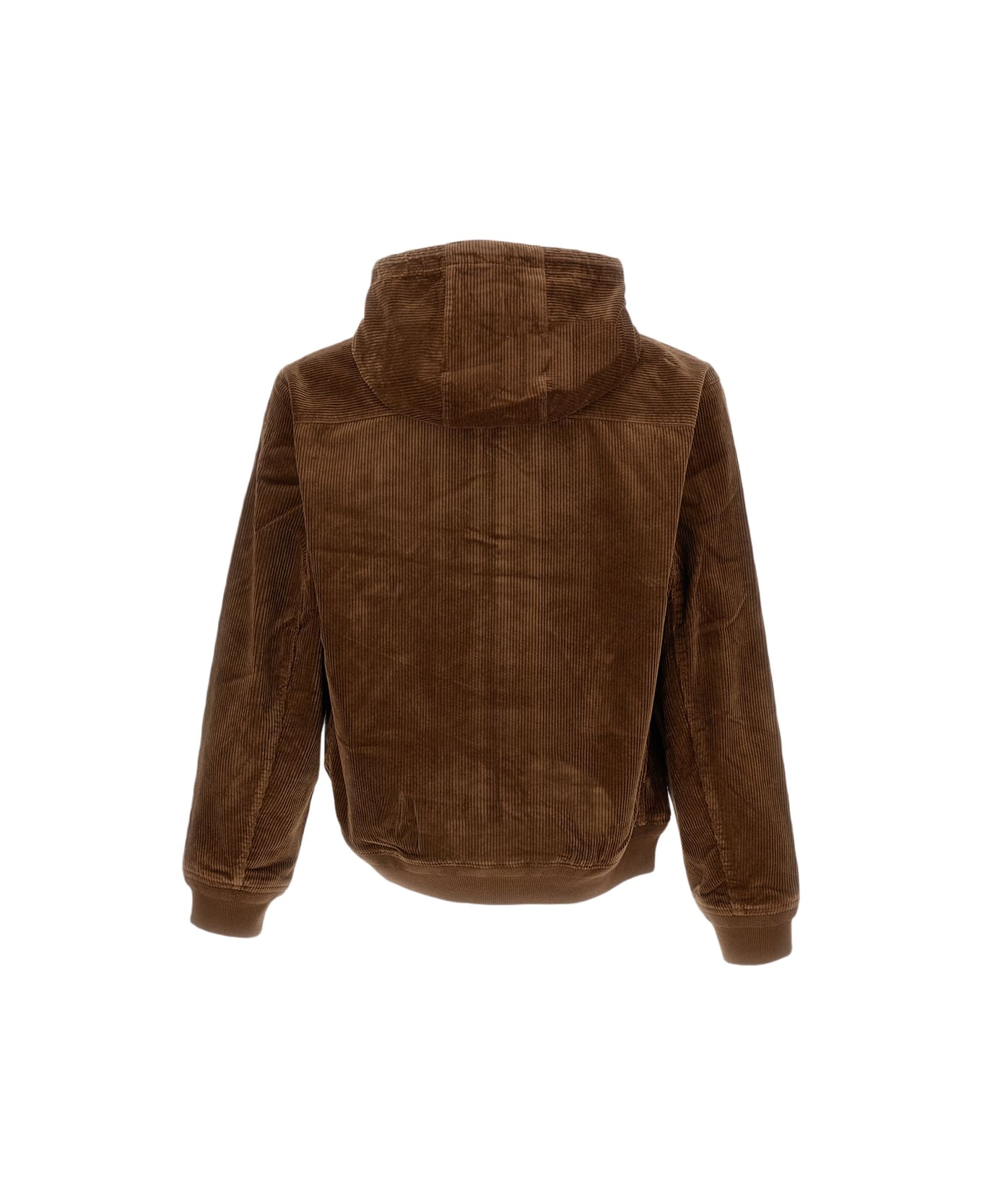 Polo Ralph Lauren Corduroy Zip Front Jacket - Brown