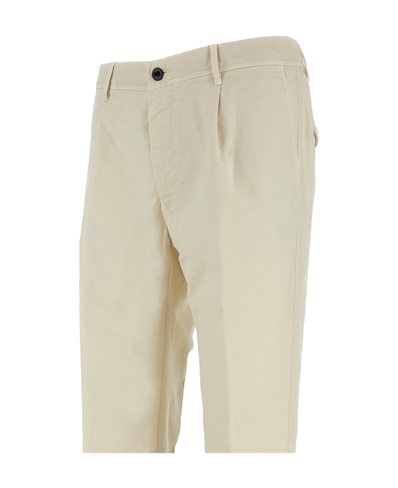 Incotex Slim Fit Trousers - White