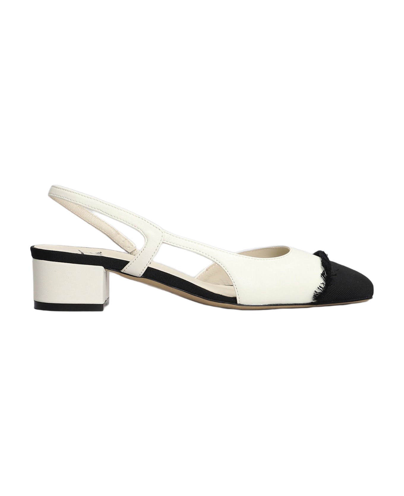 Roberto Festa Acanto Pumps In Beige Leather - beige