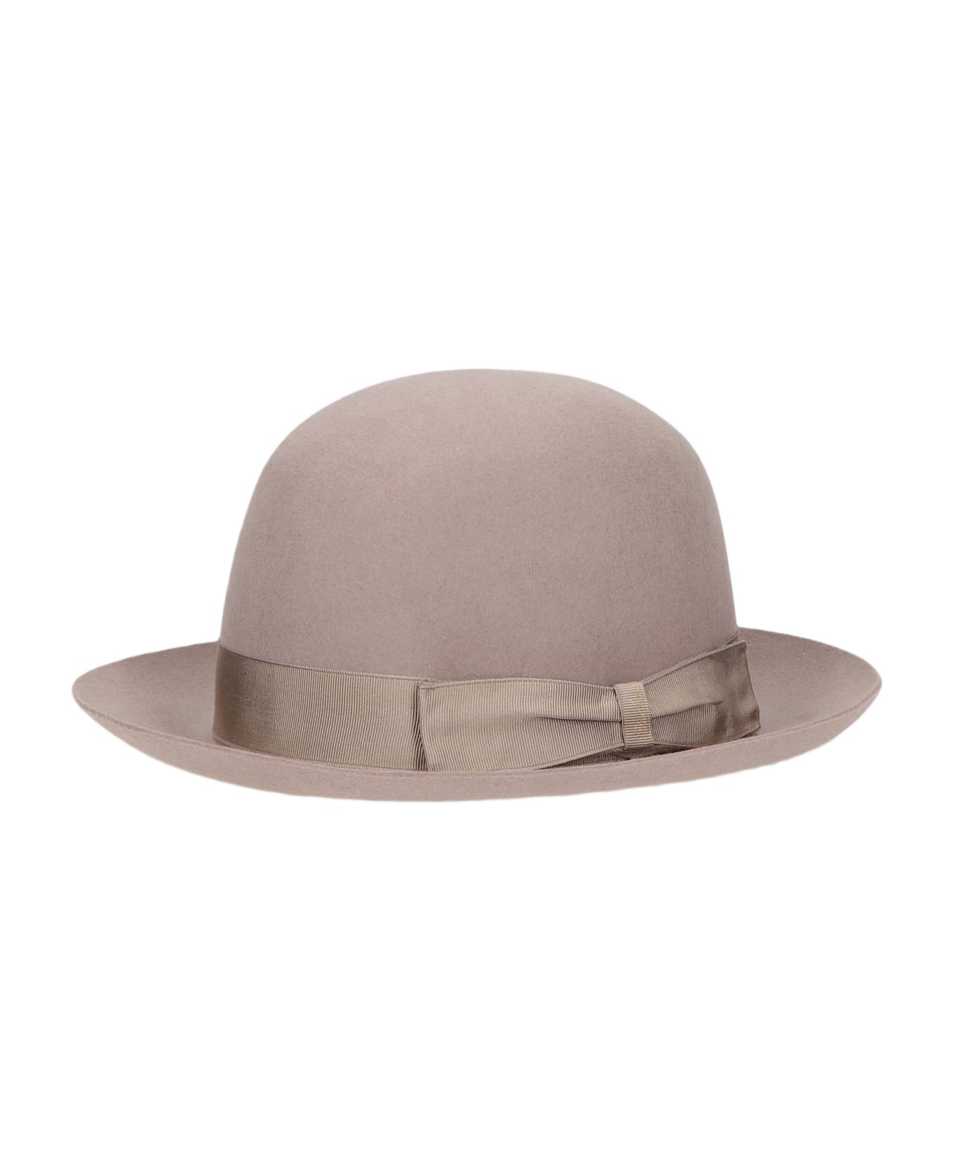 Borsalino Claudio Alessandria Felt Rollable - SAND, TONE ON TONE HATBAND