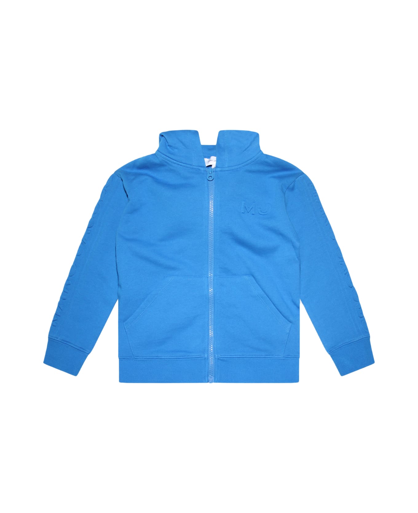 Little Marc Jacobs Cobalt Blue Cotton Sweatshirt - Blu Elettrico