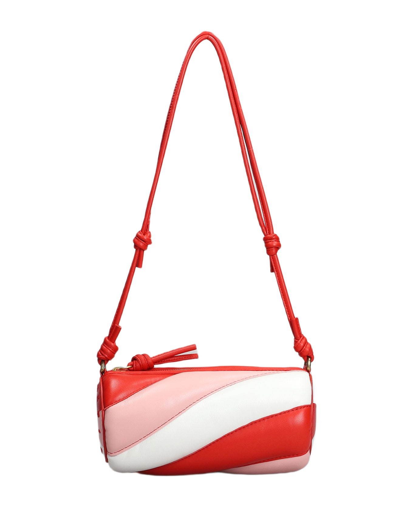 Fiorucci Mini Mella Shoulder Bag In Multicolor Leather - multicolor