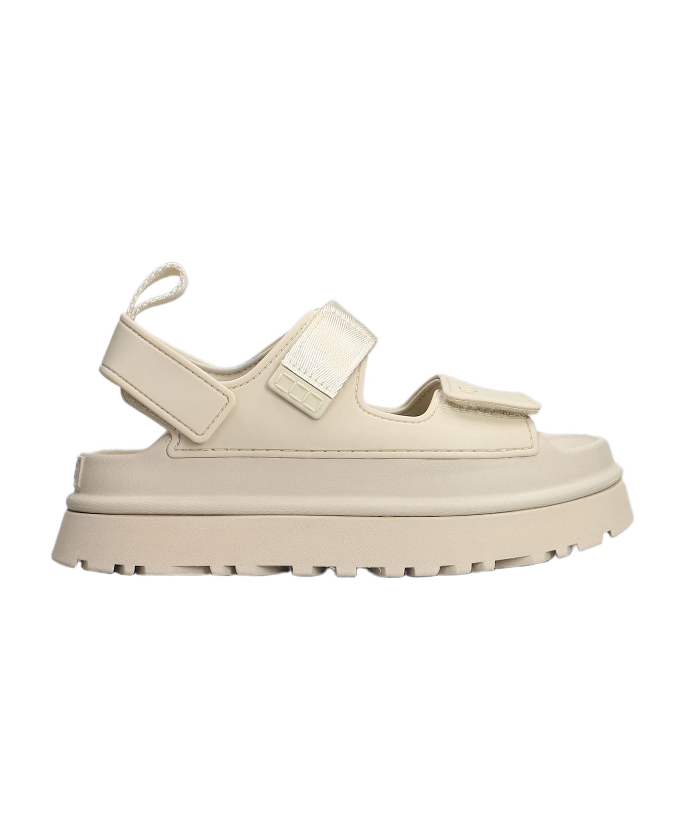 UGG Goldenglow Sandals In Beige Rubber/plasic - beige