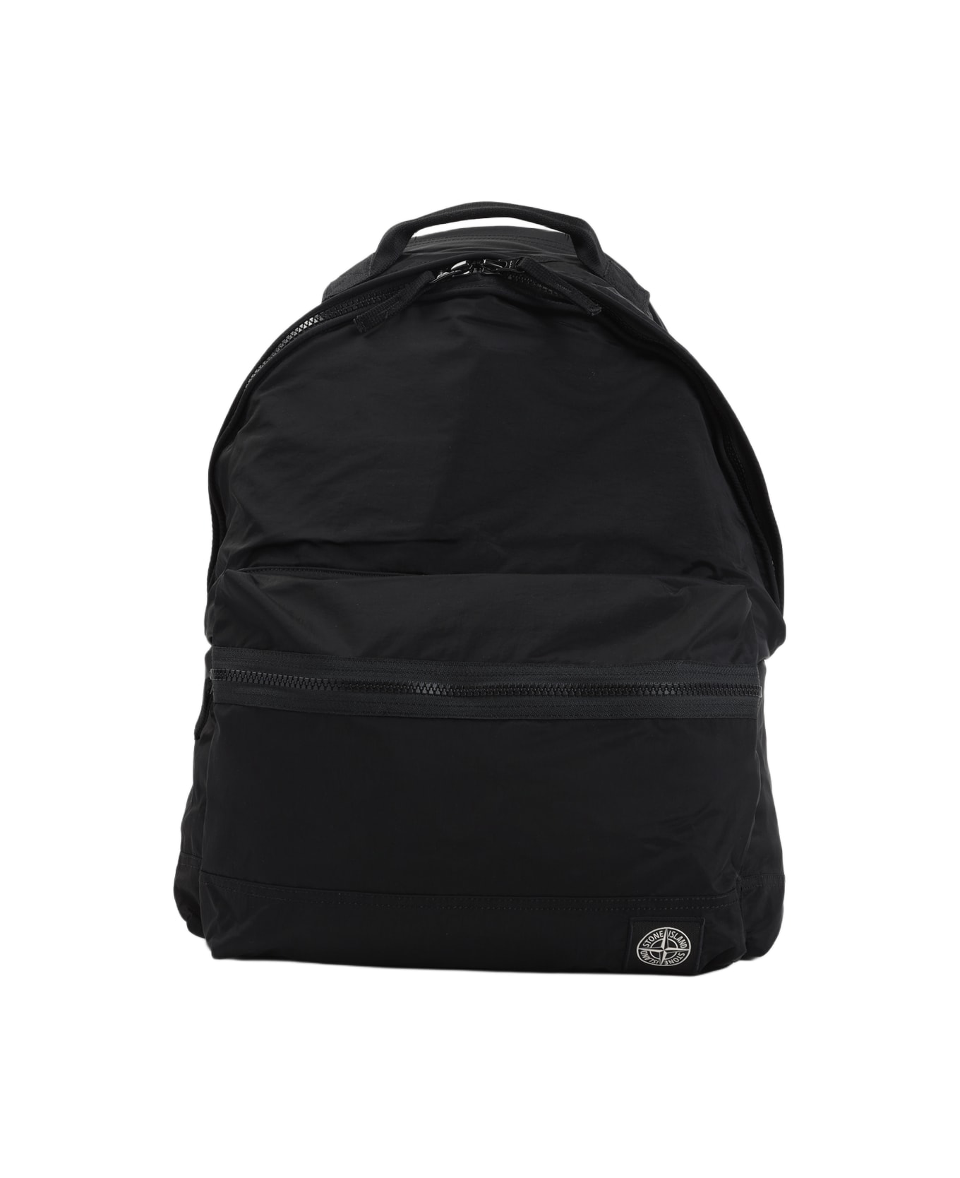 Stone Island Polyamide Backpack - Black