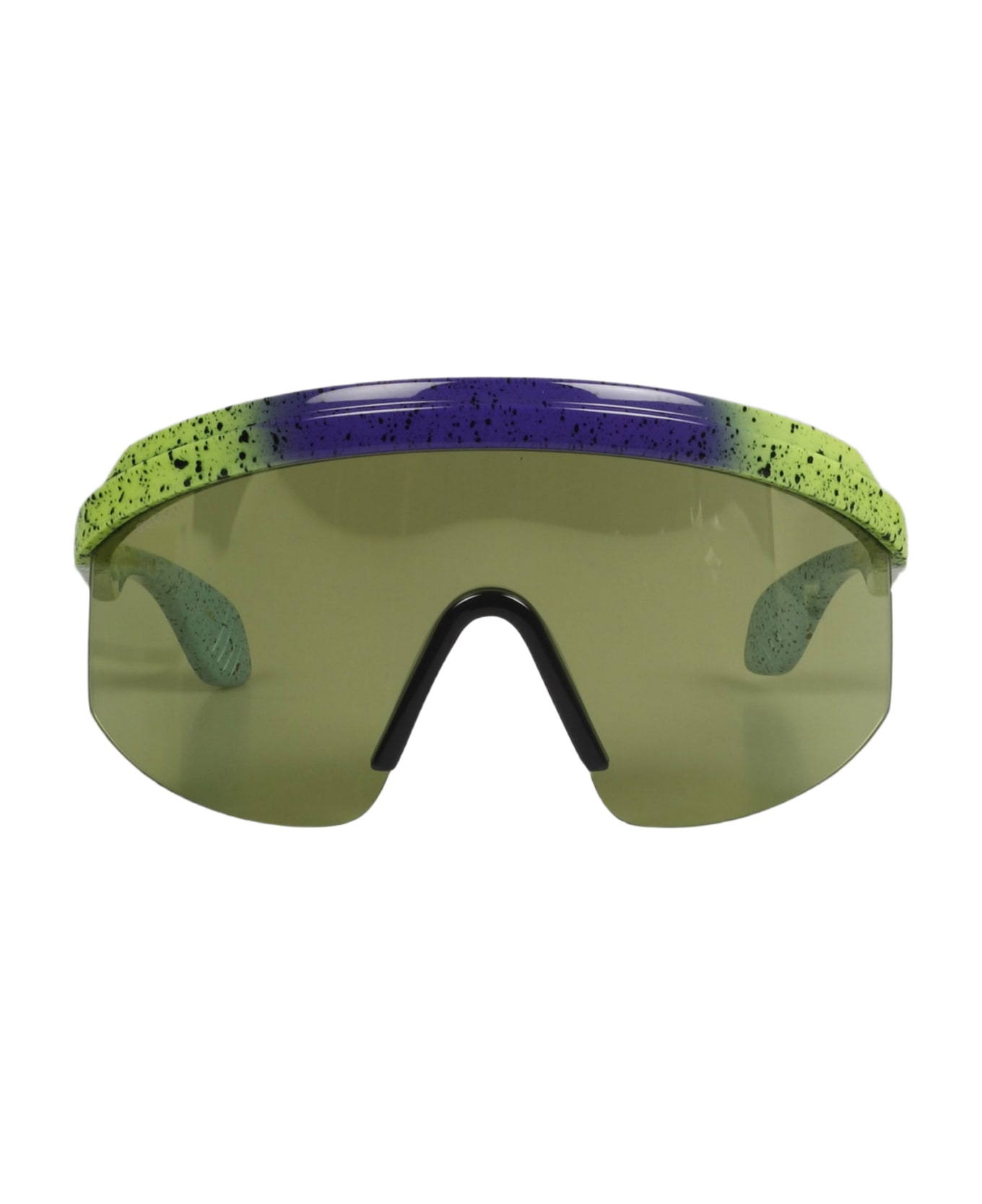 Gucci Eyewear Mask Frame Sunglasses - Green