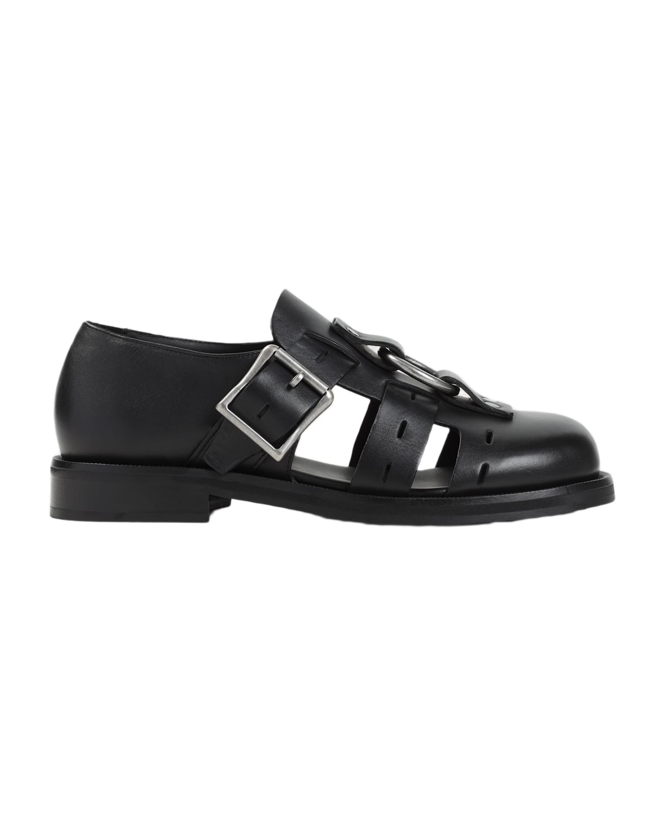 Martine Rose Martin Rose Bondage Belt Sandals - Blk Black