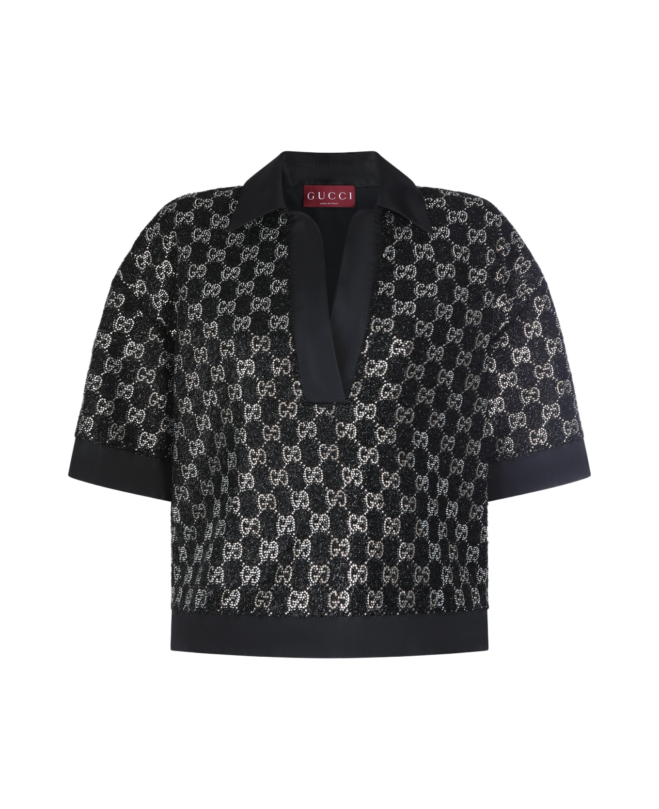 Gucci Black Polo Shirt - Black
