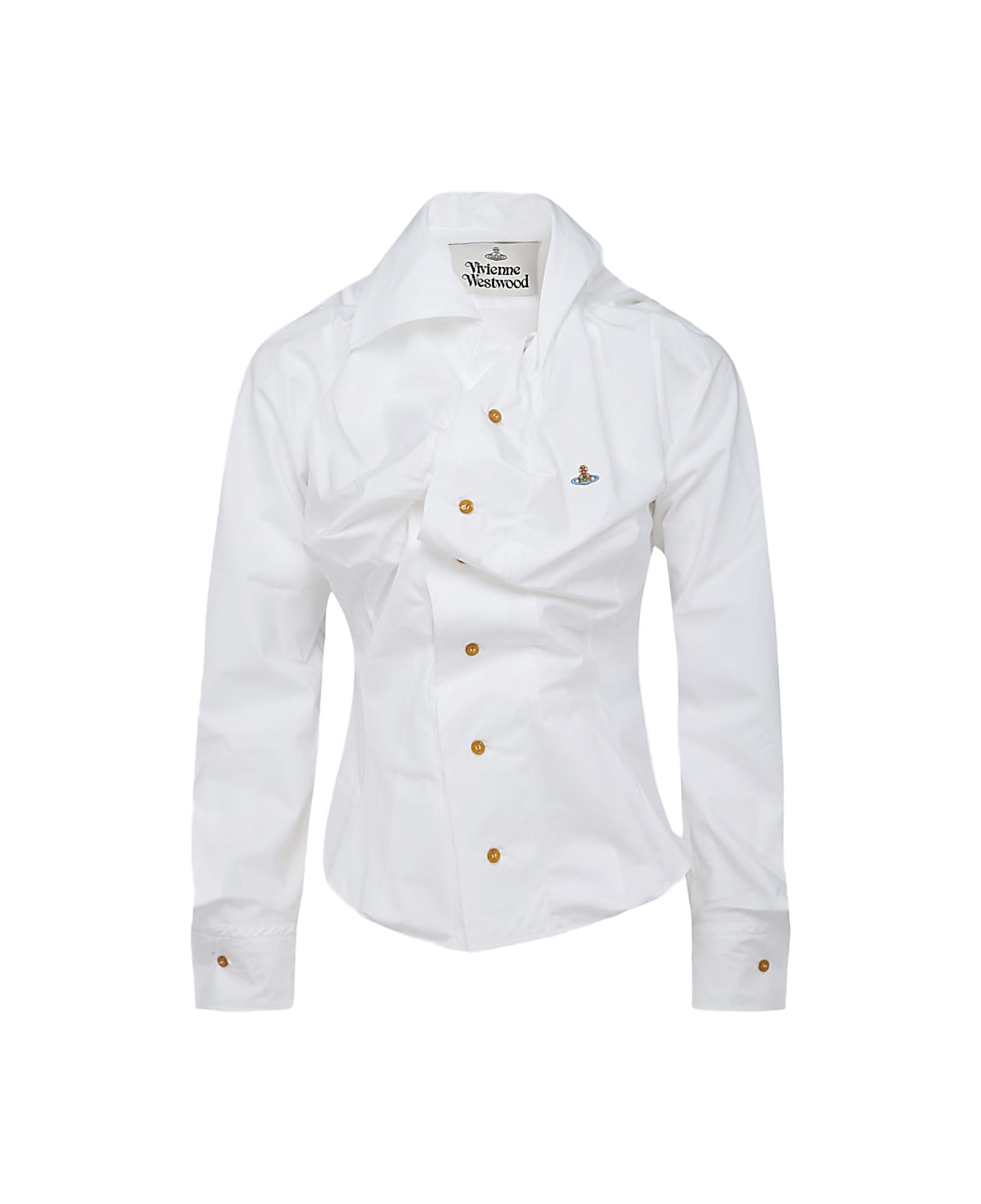 Vivienne Westwood White Cotton Shirt - White