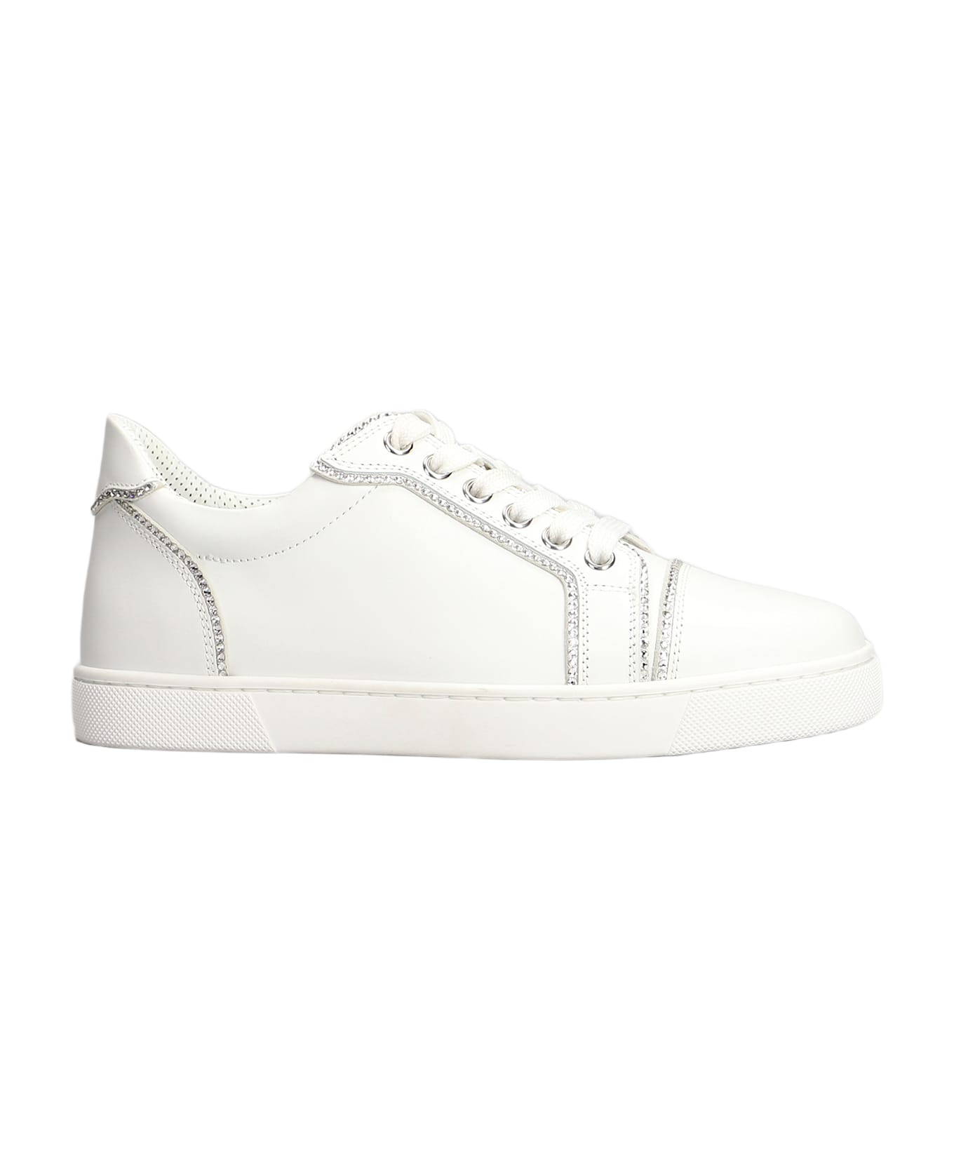Christian Louboutin Sneakers In White Leather - white