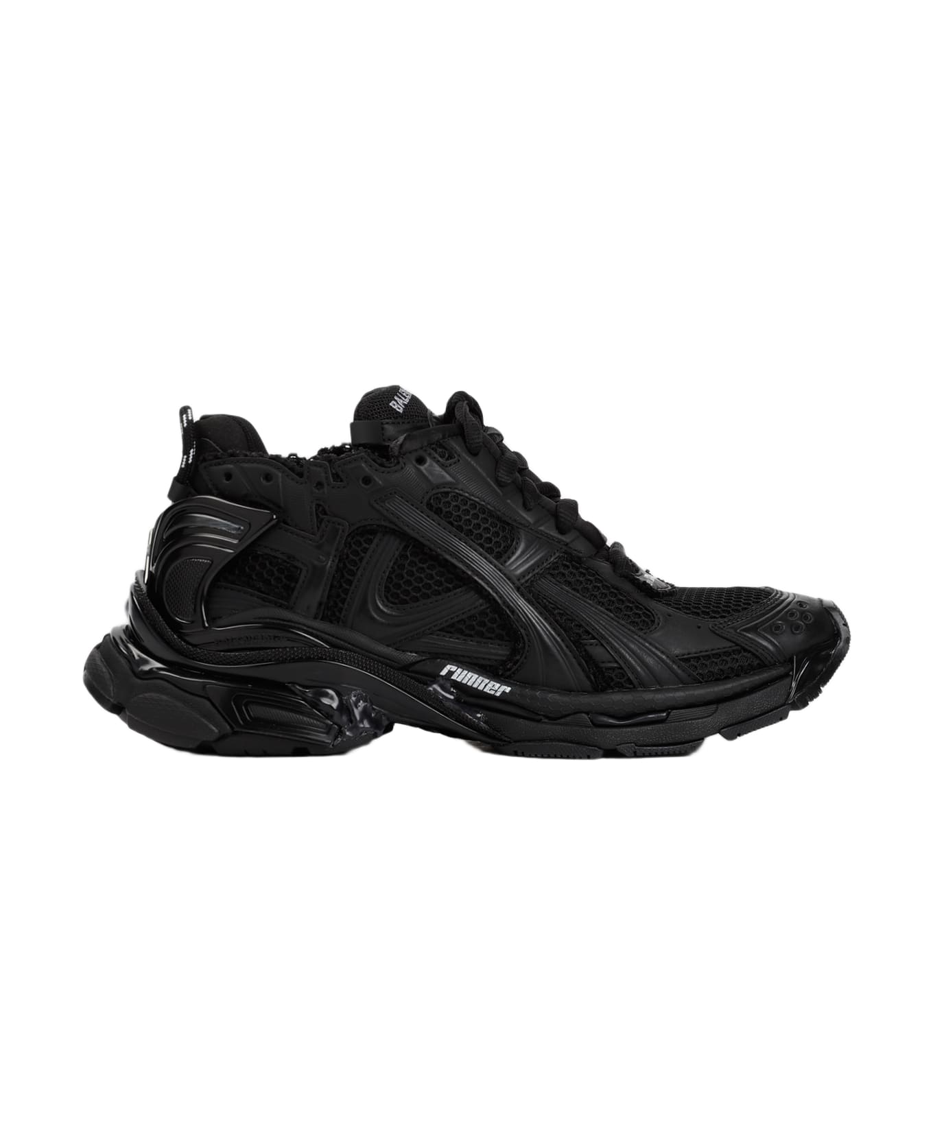 Balenciaga Runner Sneakers - Black Matt