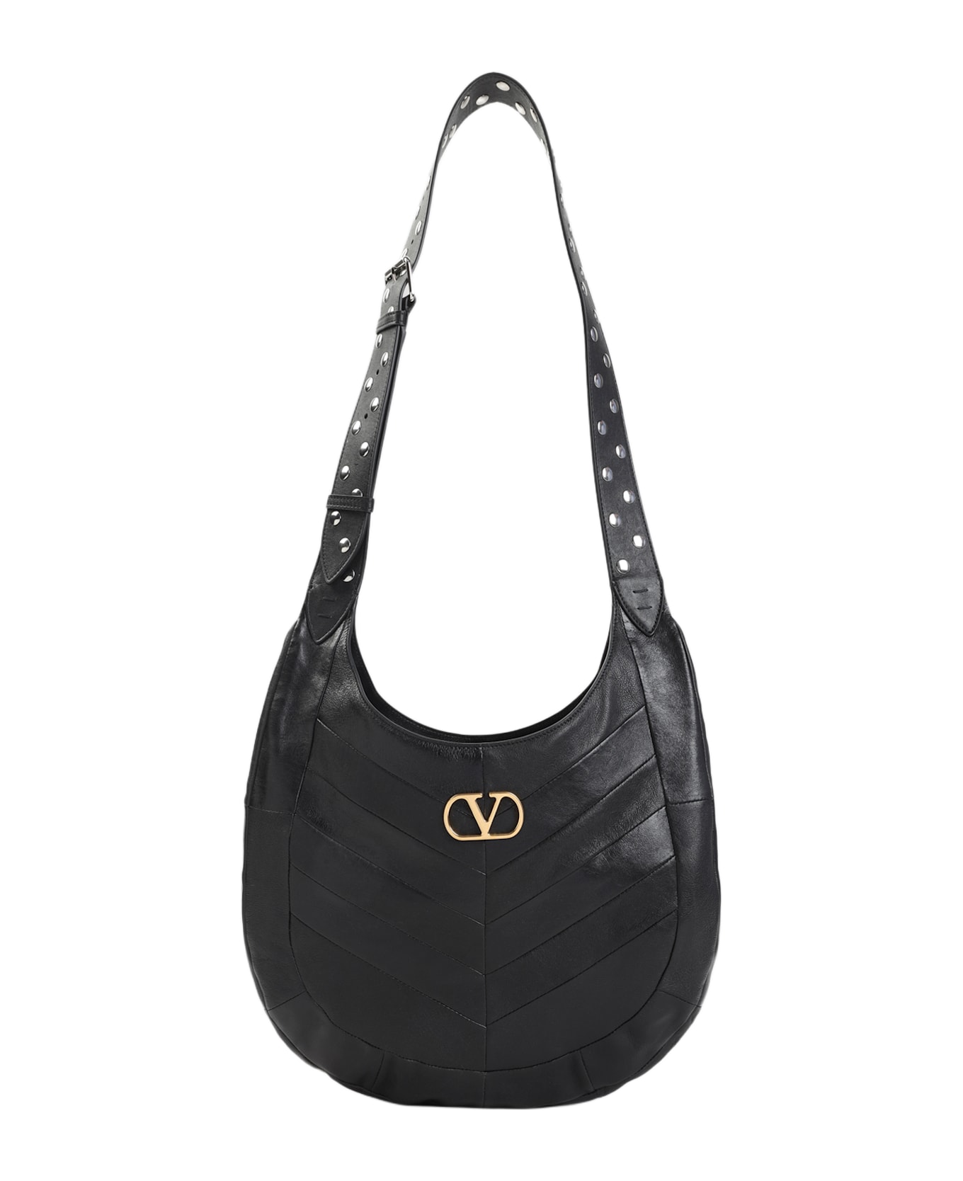 Valentino Garavani Hobo Shoulder Bag - No Nero
