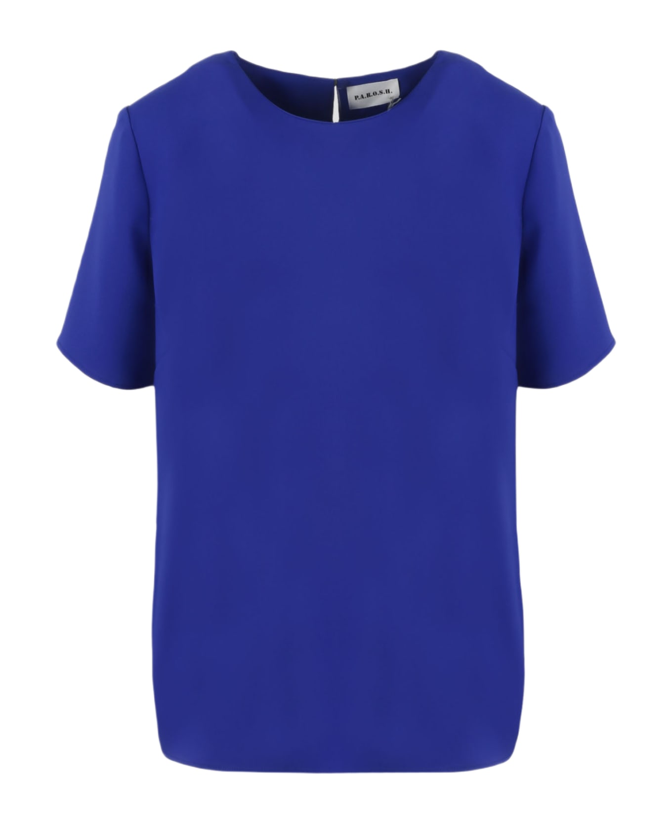 Parosh Panty Blouse - Blue Tシャツ