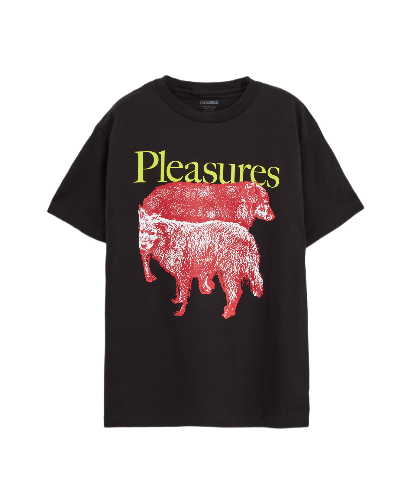 Pleasures Wet Dogs T-shirt - black