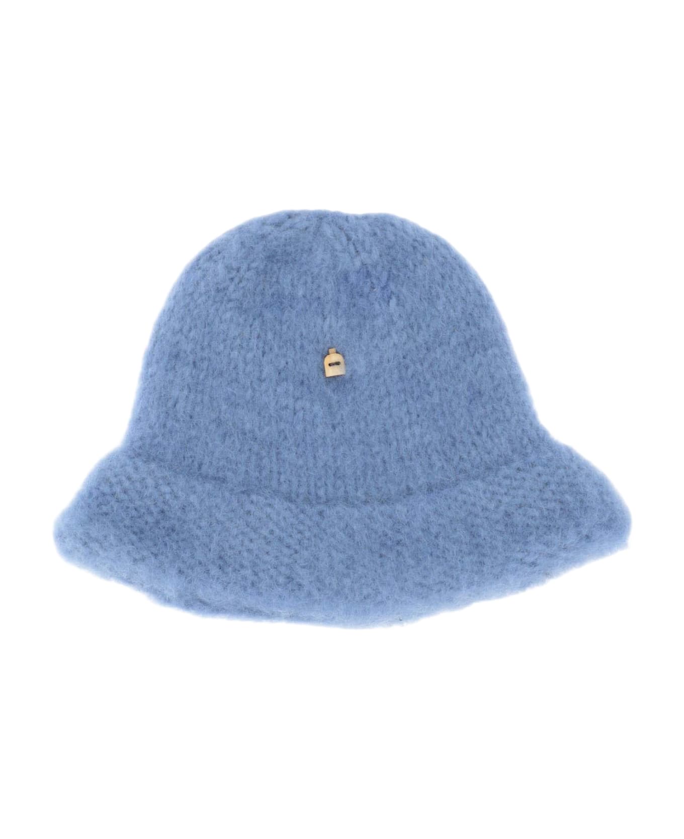Myssy Wool Bucket Hat storage - Clear Blue