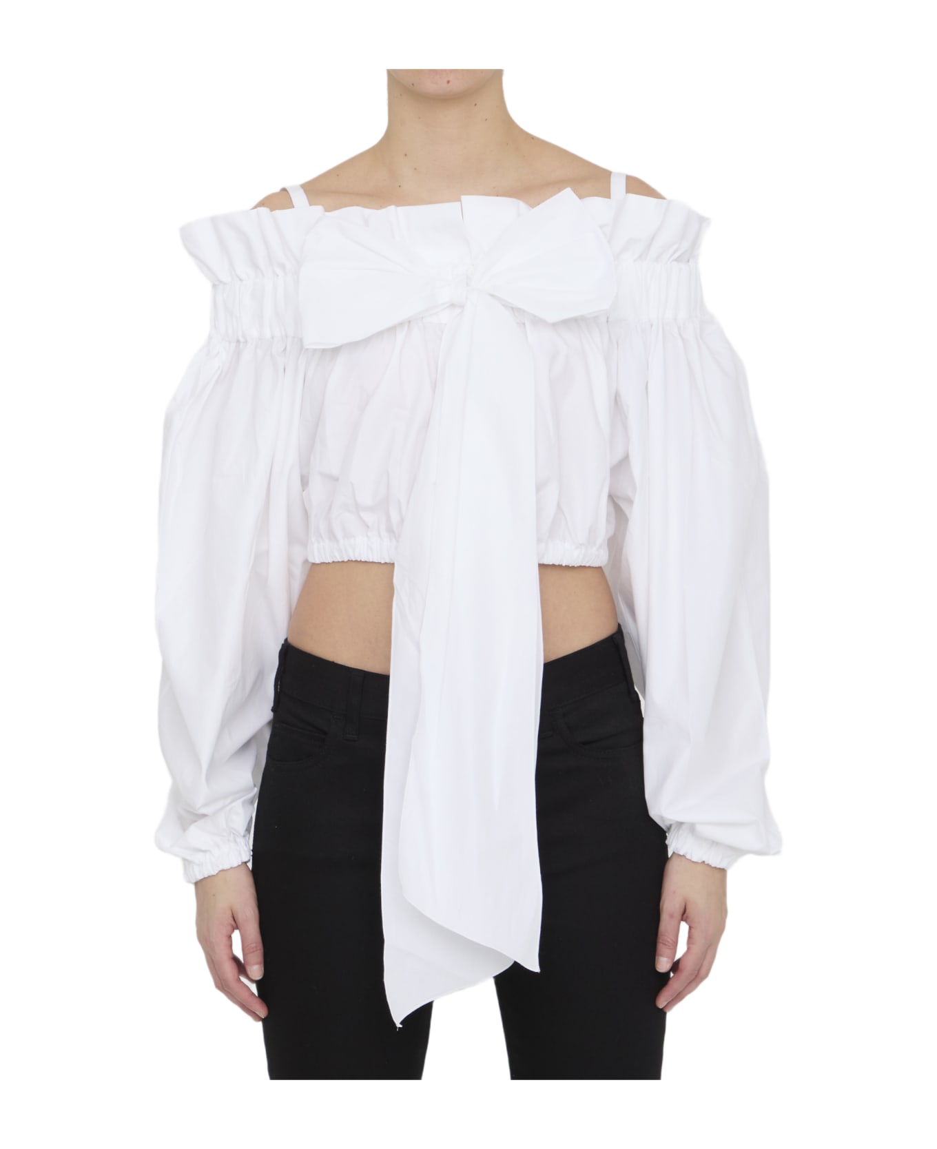Patou Bustier Top - WHITE ブラウス