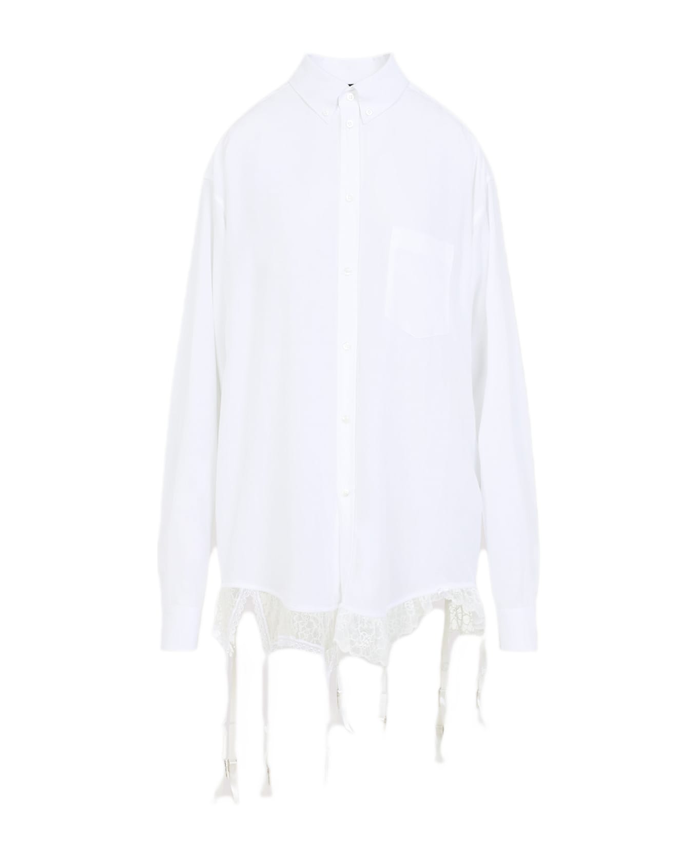 Balenciaga Lingerie Shirt - White