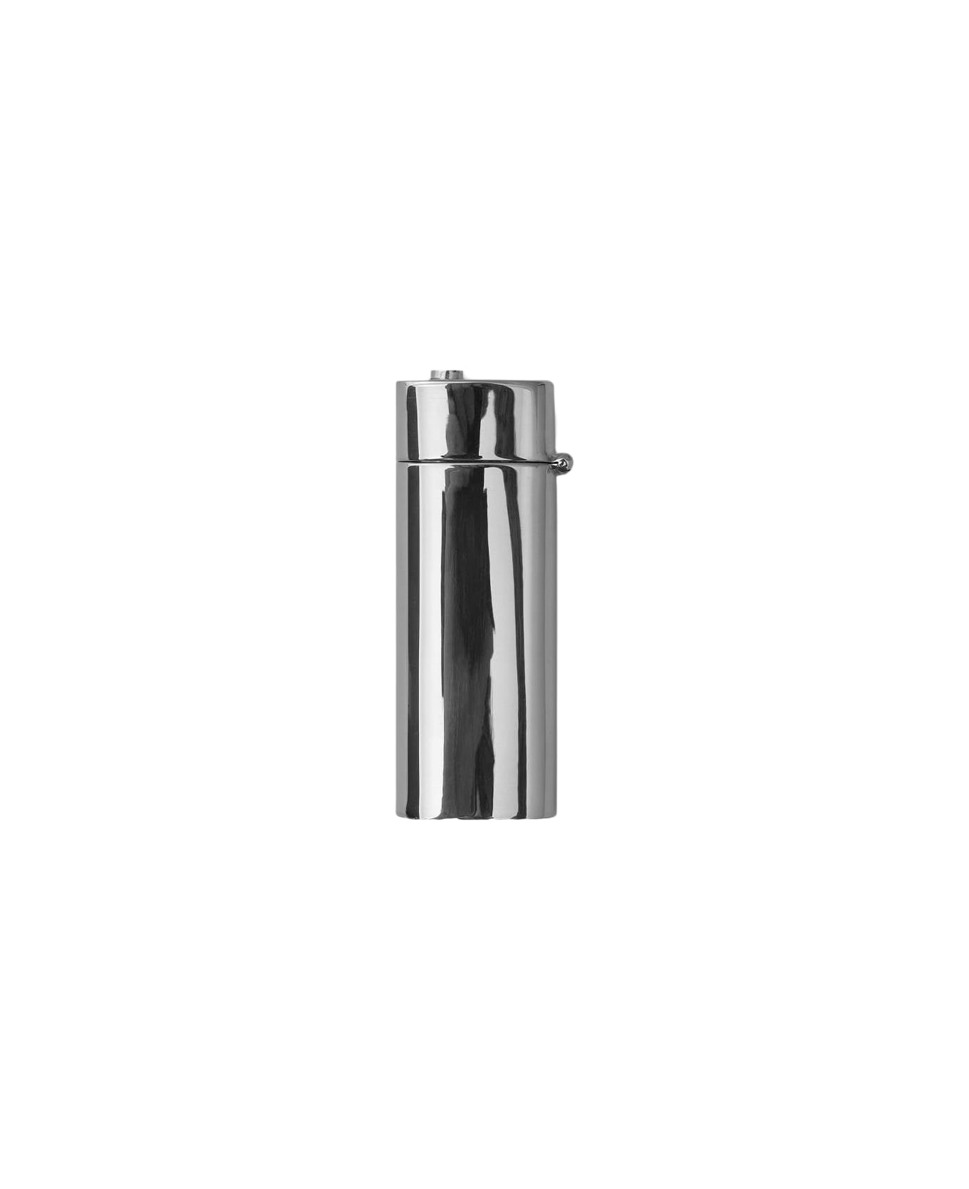 Larusmiani Silver Toothpick Holder Accessory - Silver