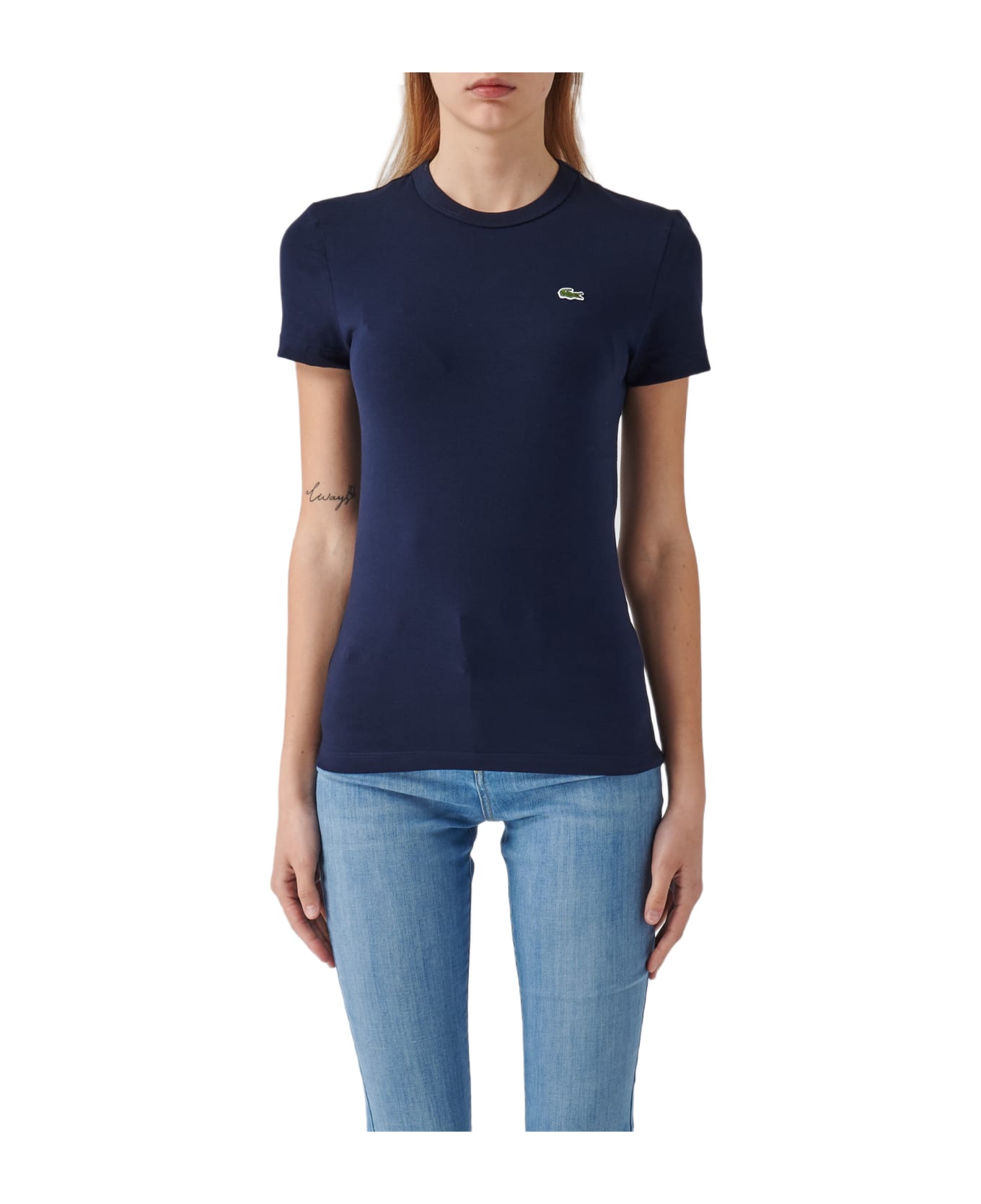 Lacoste Cotton T-shirt - NAVY