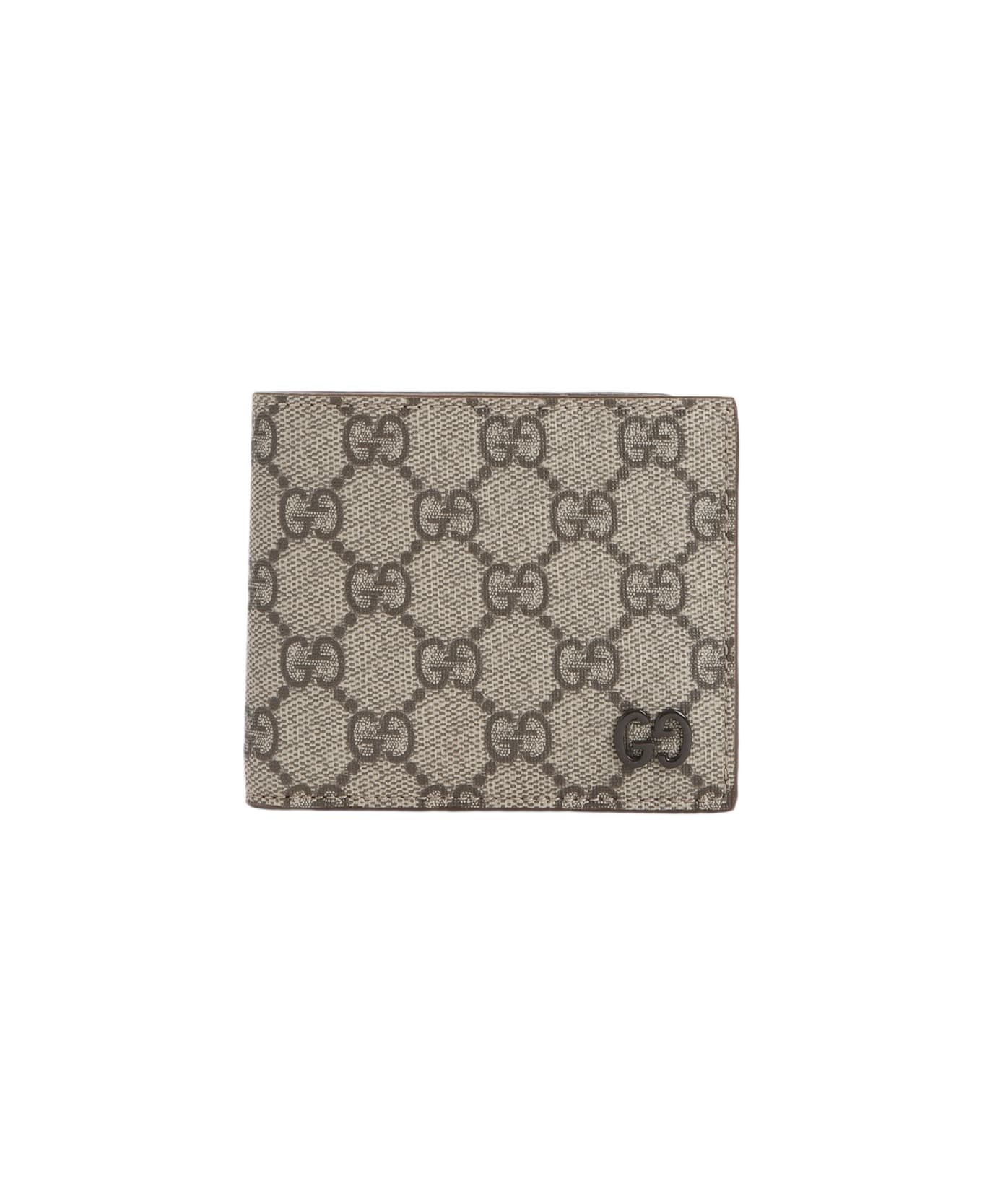 Gucci Gg Supreme Wallet - Ebony Acero