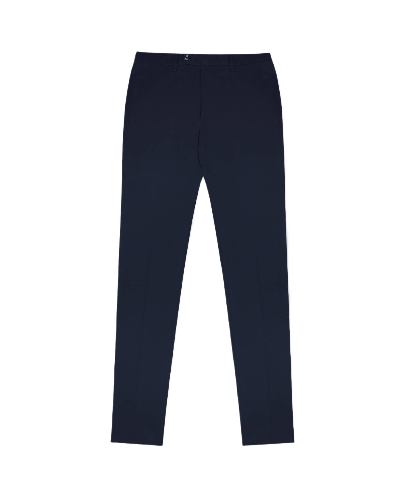 Larusmiani Velvet Trousers Howard Pants - Navy