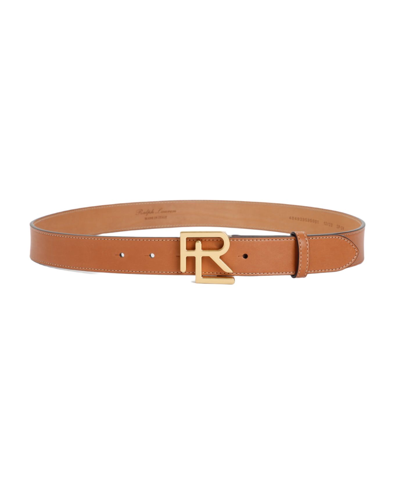 Ralph Lauren t Purple Label Rl Belt - Rl Gold