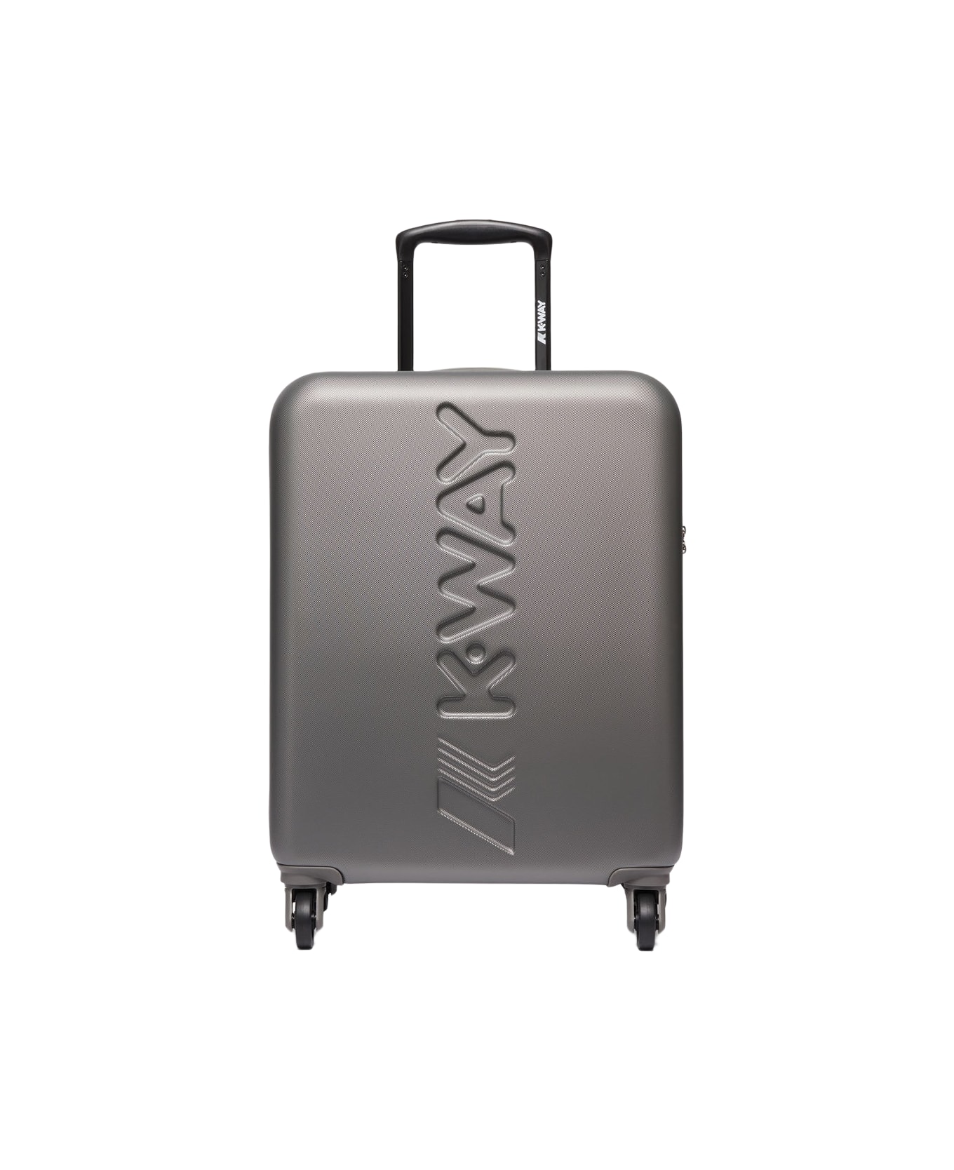 K-Way Trolley Piccolo Con Logo Luggage - METALLIC GREY