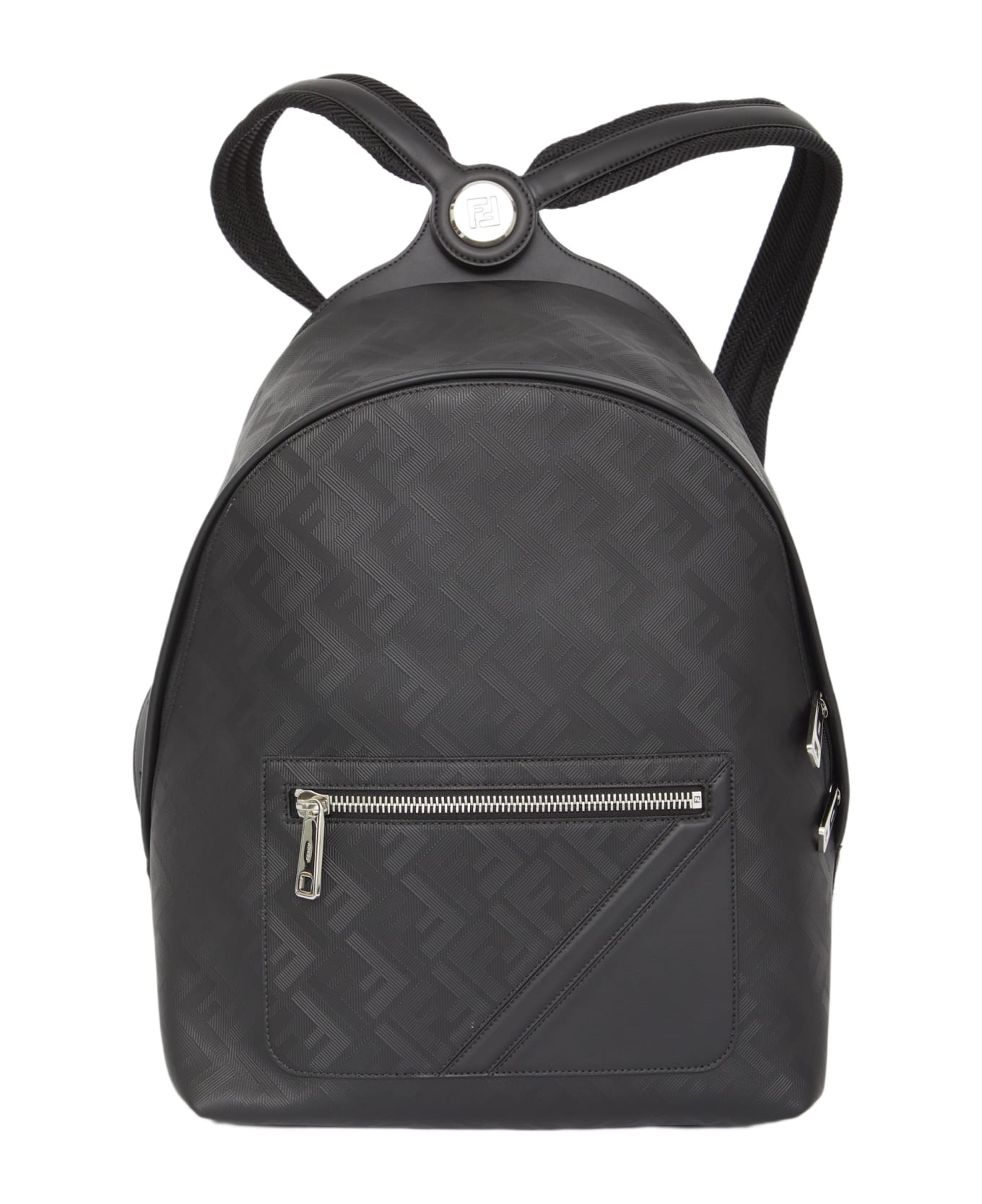 Fendi ◆ Chiodo Diagonal Medium Backpack Fendi Diagonal Fendi Chiodo Medium Fabric Brown | Fendi