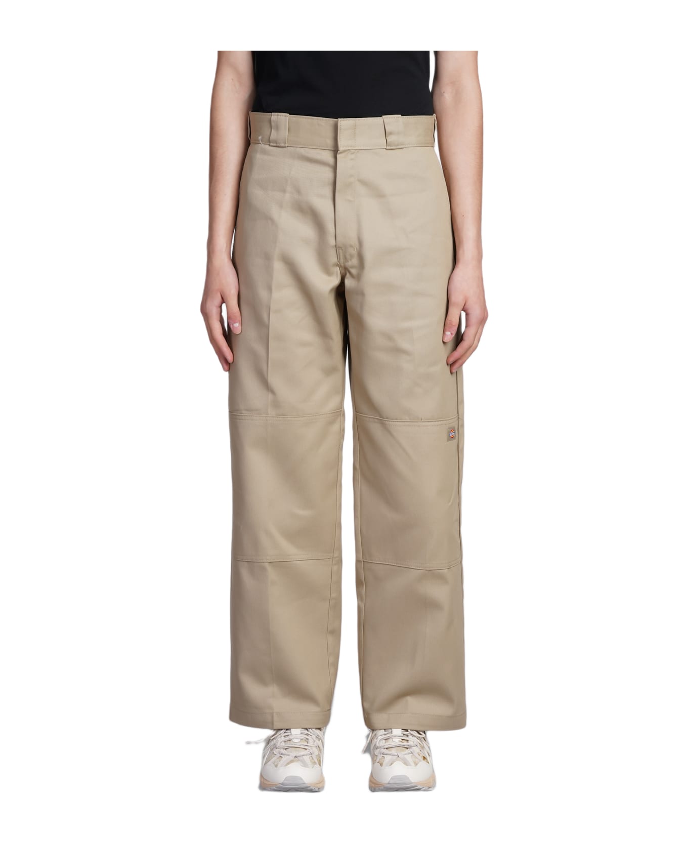 Dickies Pants In Khaki Cotton - khaki