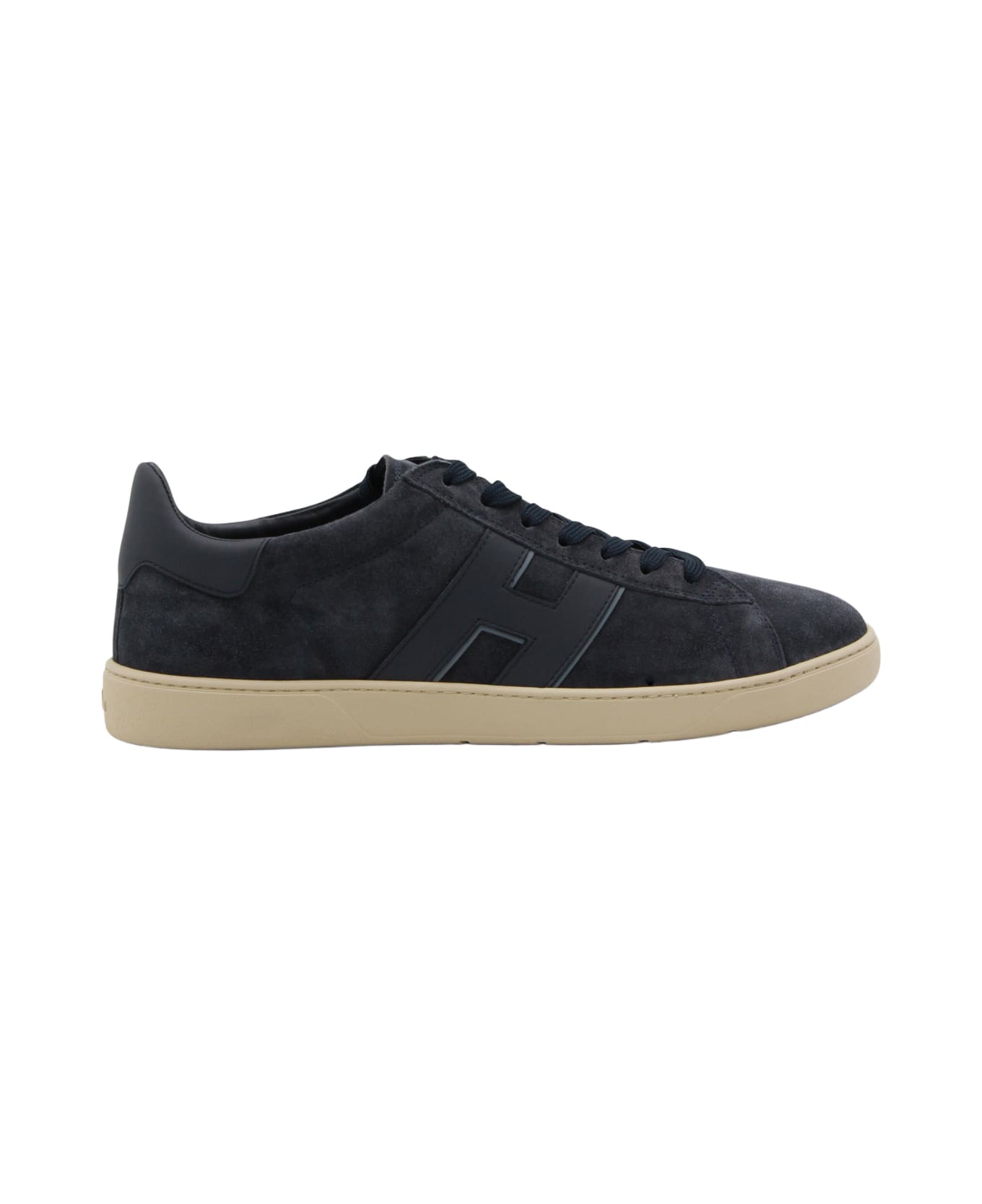 Hogan Navy Suede Cool Sneakers - Blue