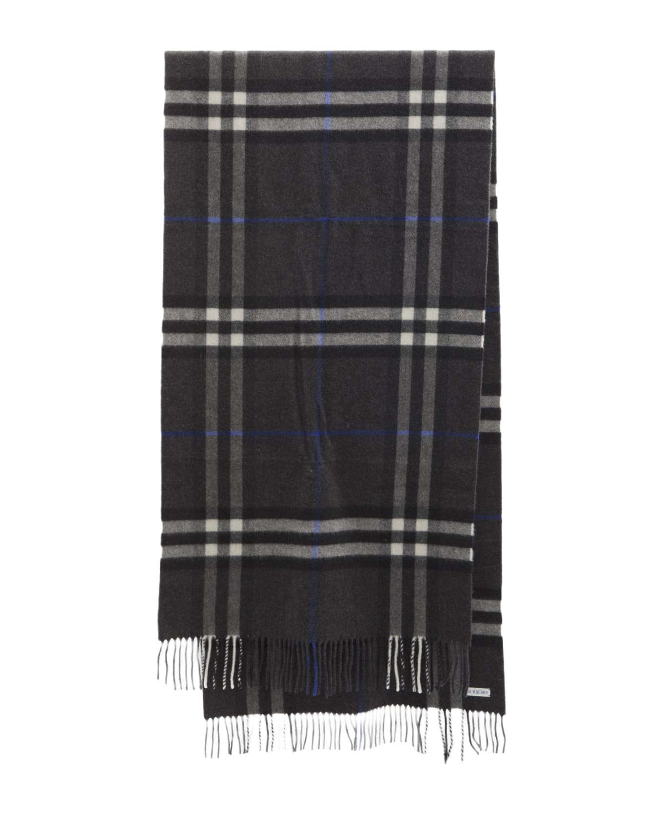 Burberry Giant Check Scarf - GREY