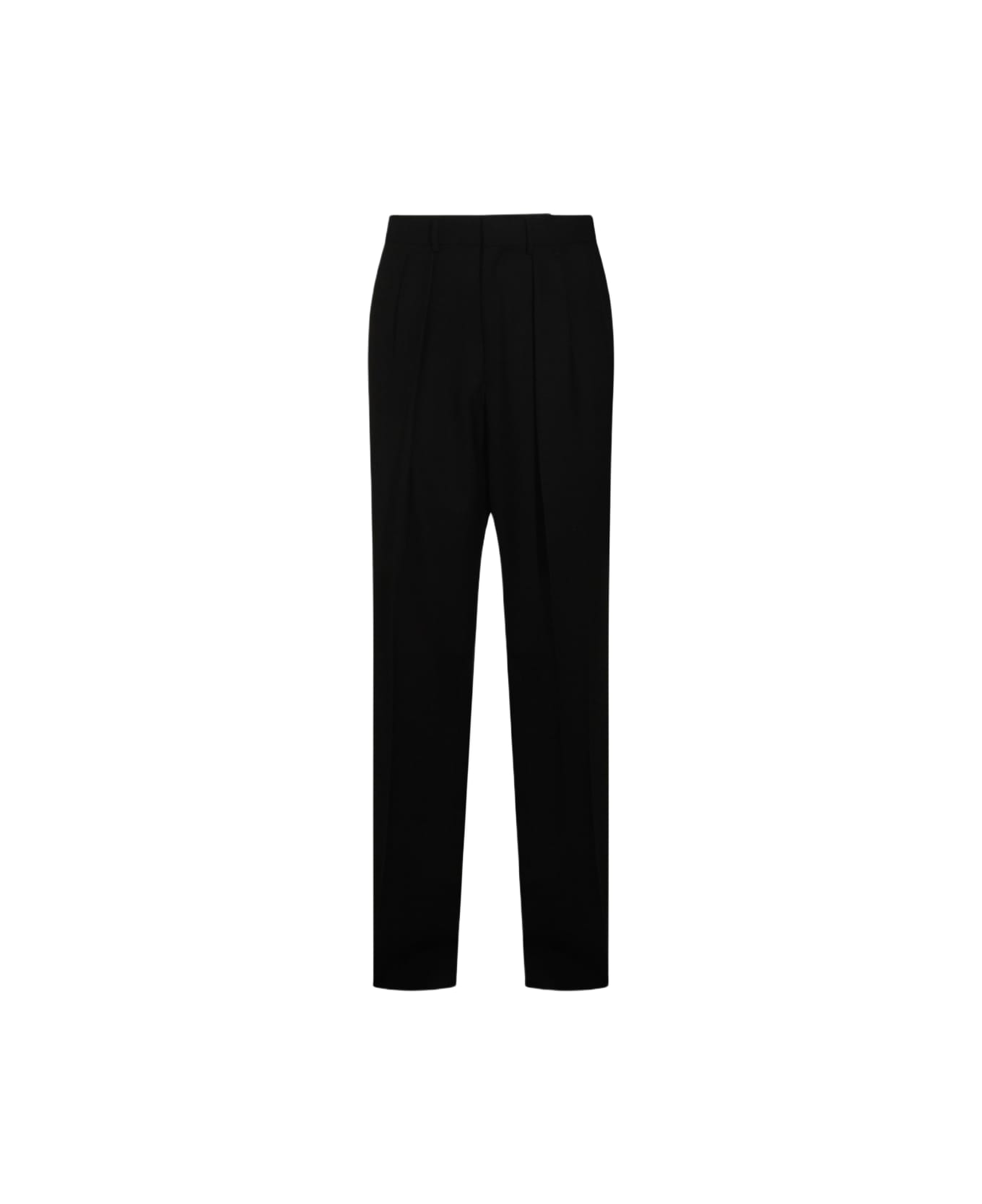Tom Ford Black Wool Pants - Black