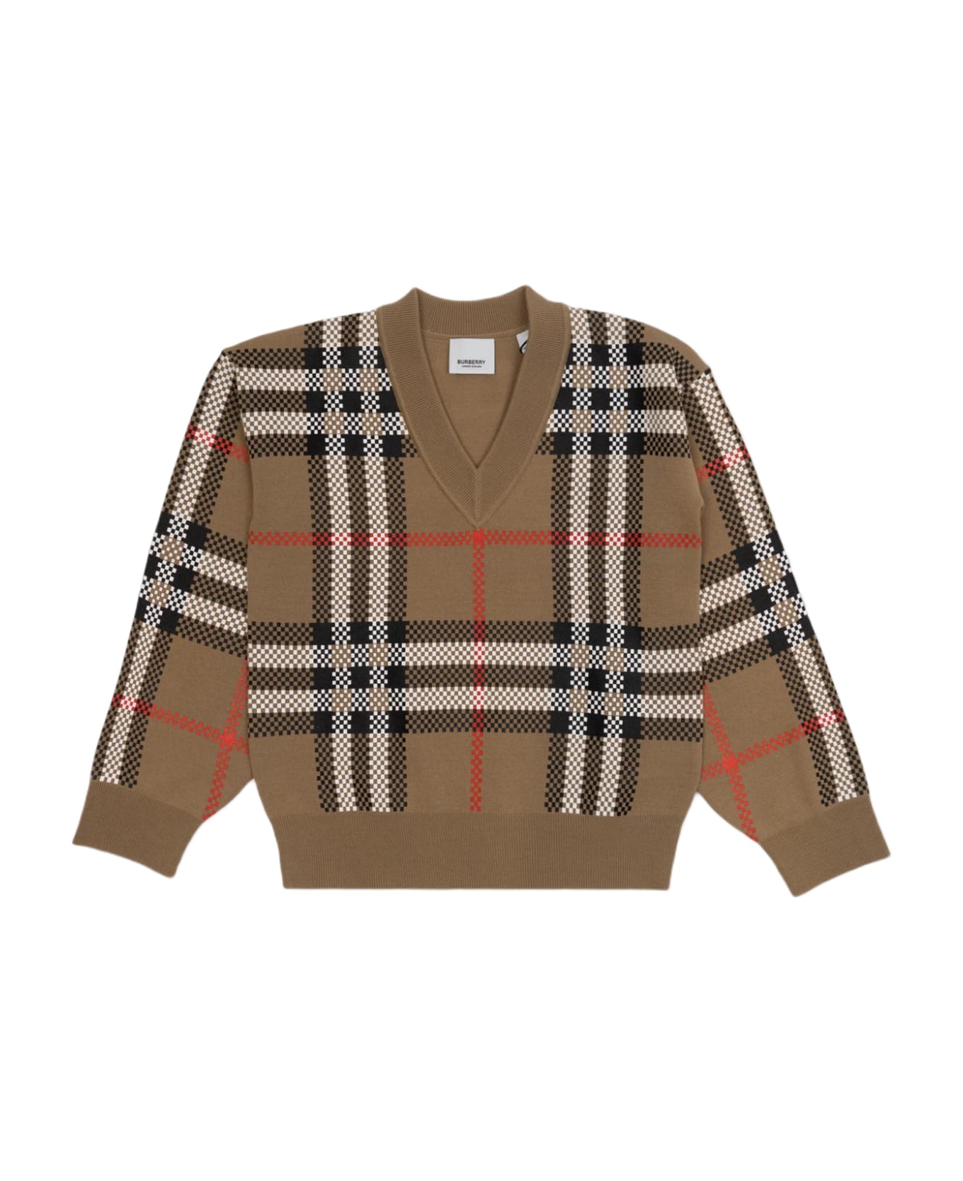 Burberry Wool Sweater - BEIGE ニットウェア＆スウェットシャツ