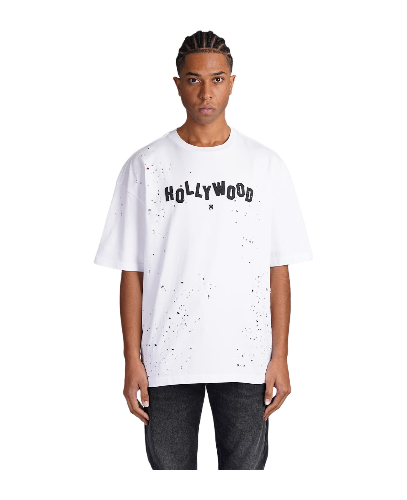 AMIRI T-shirt In White Cotton - white