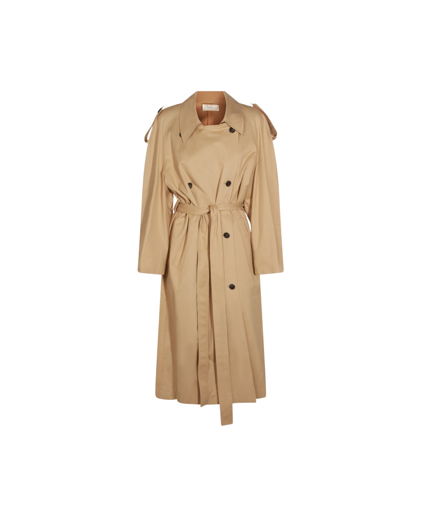 The Row Beige Cotton Dester Trench Coat - SAND
