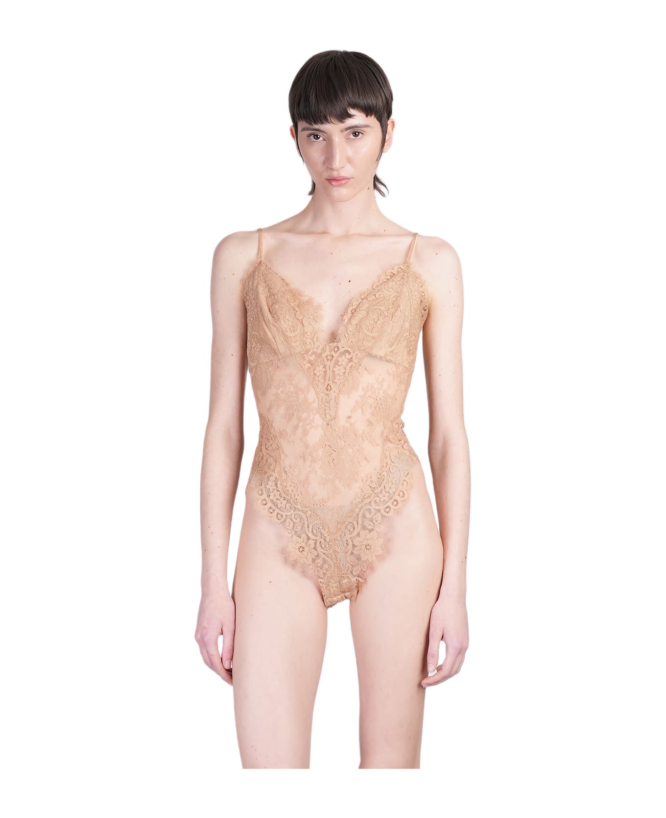 Zimmermann Body In Taupe Polyamide - taupe