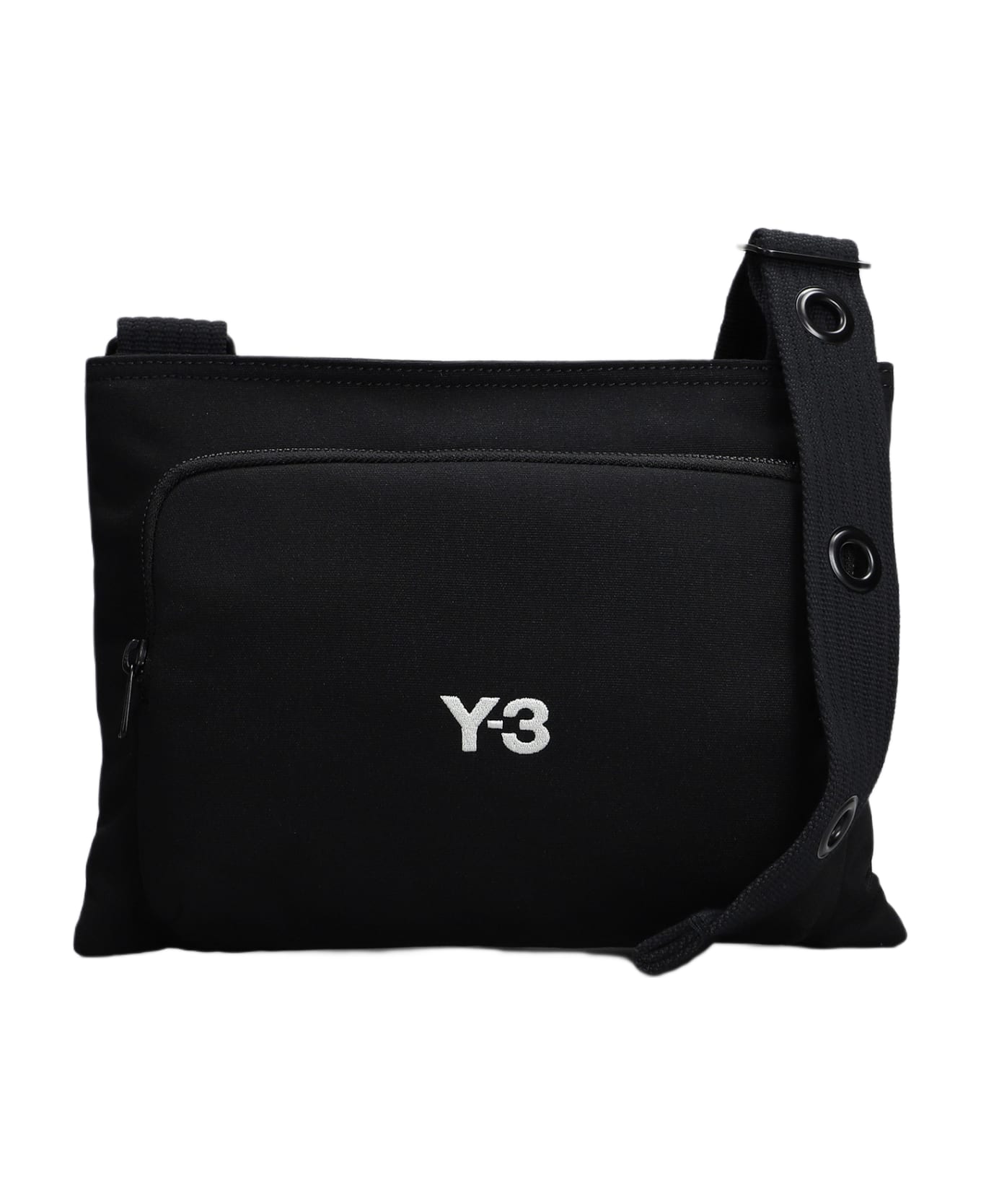 Y-3 Shoulder Bag In Black Polyester - Black