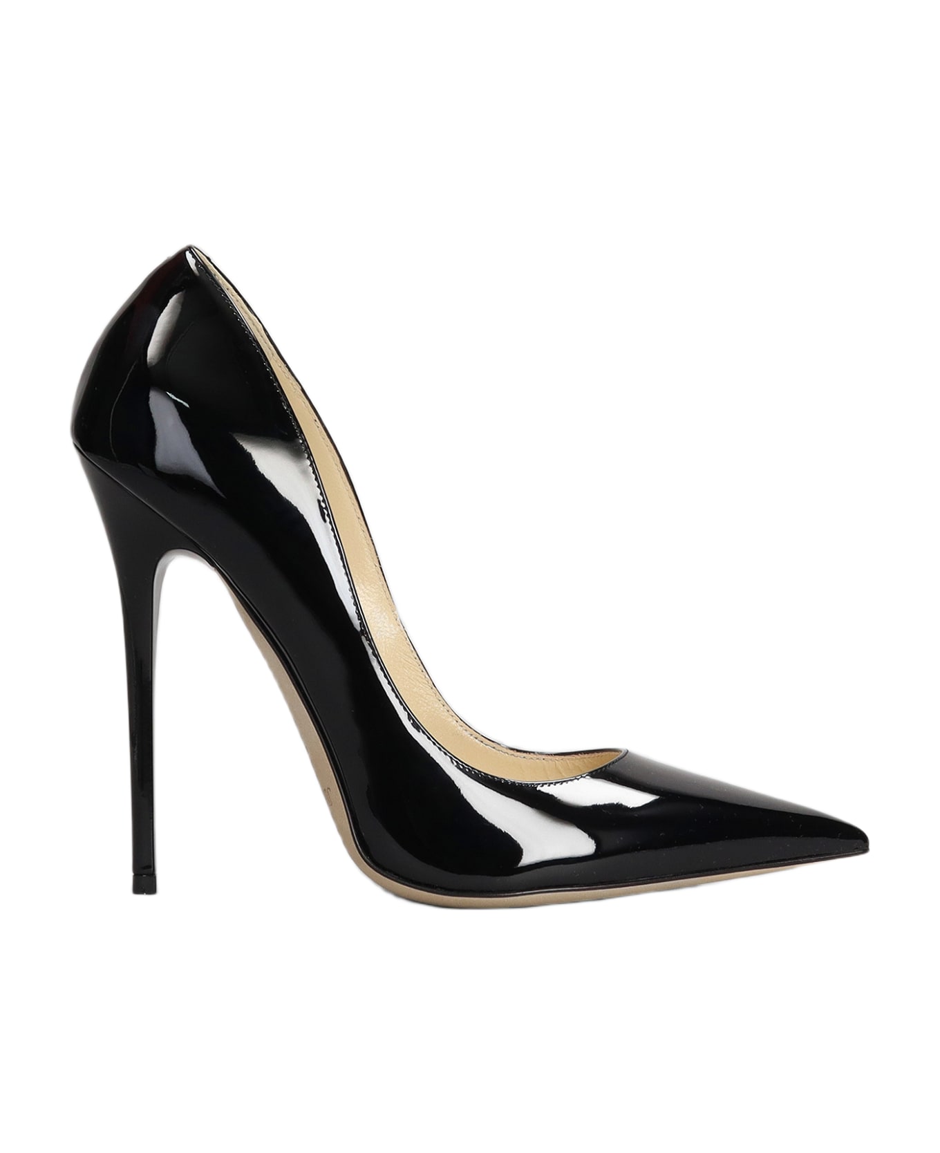 Jimmy Choo Anouk Pumps In Black Patent Leather - black