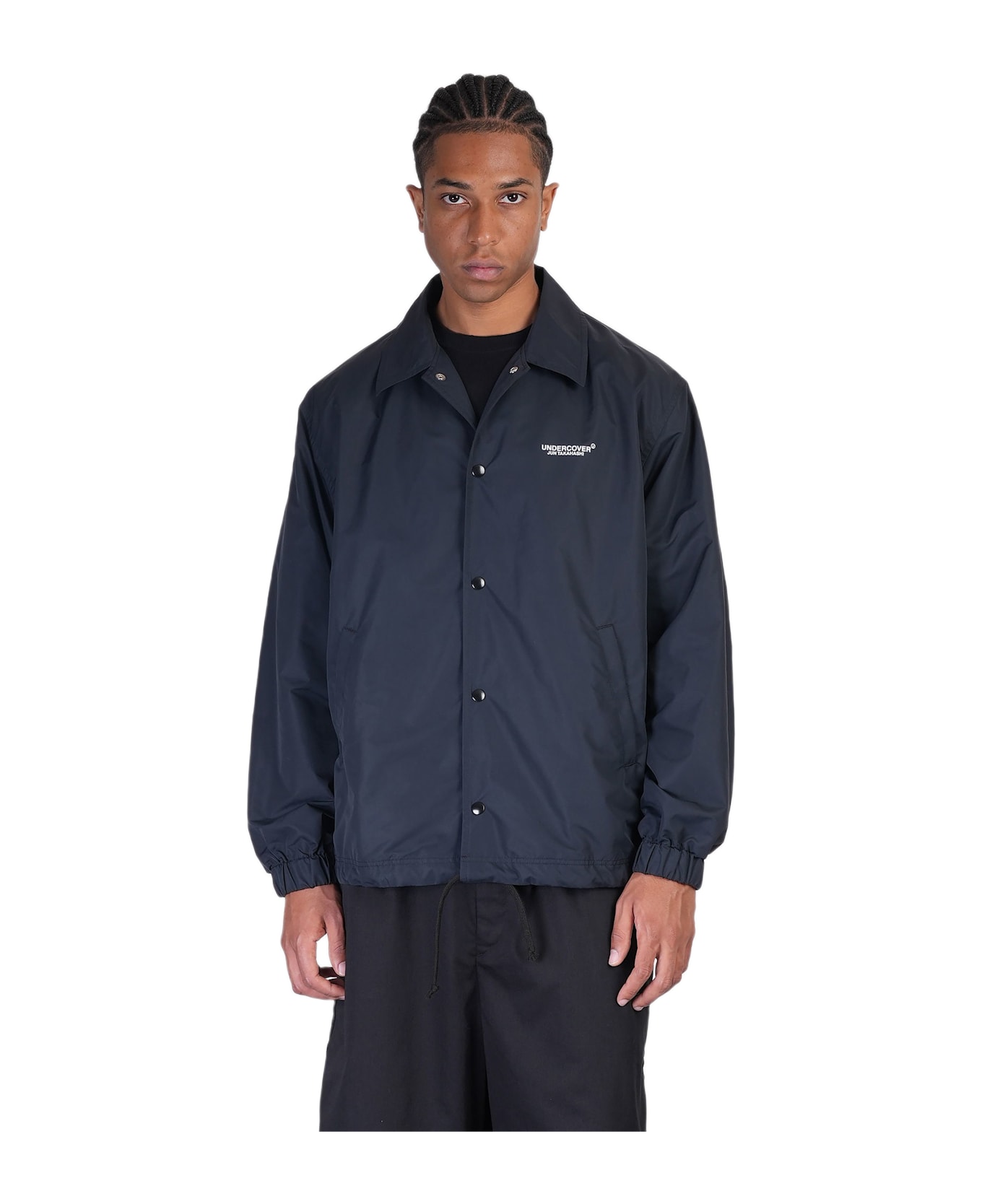 Undercover Jun Takahashi Casual Jacket In Black Nylon - black