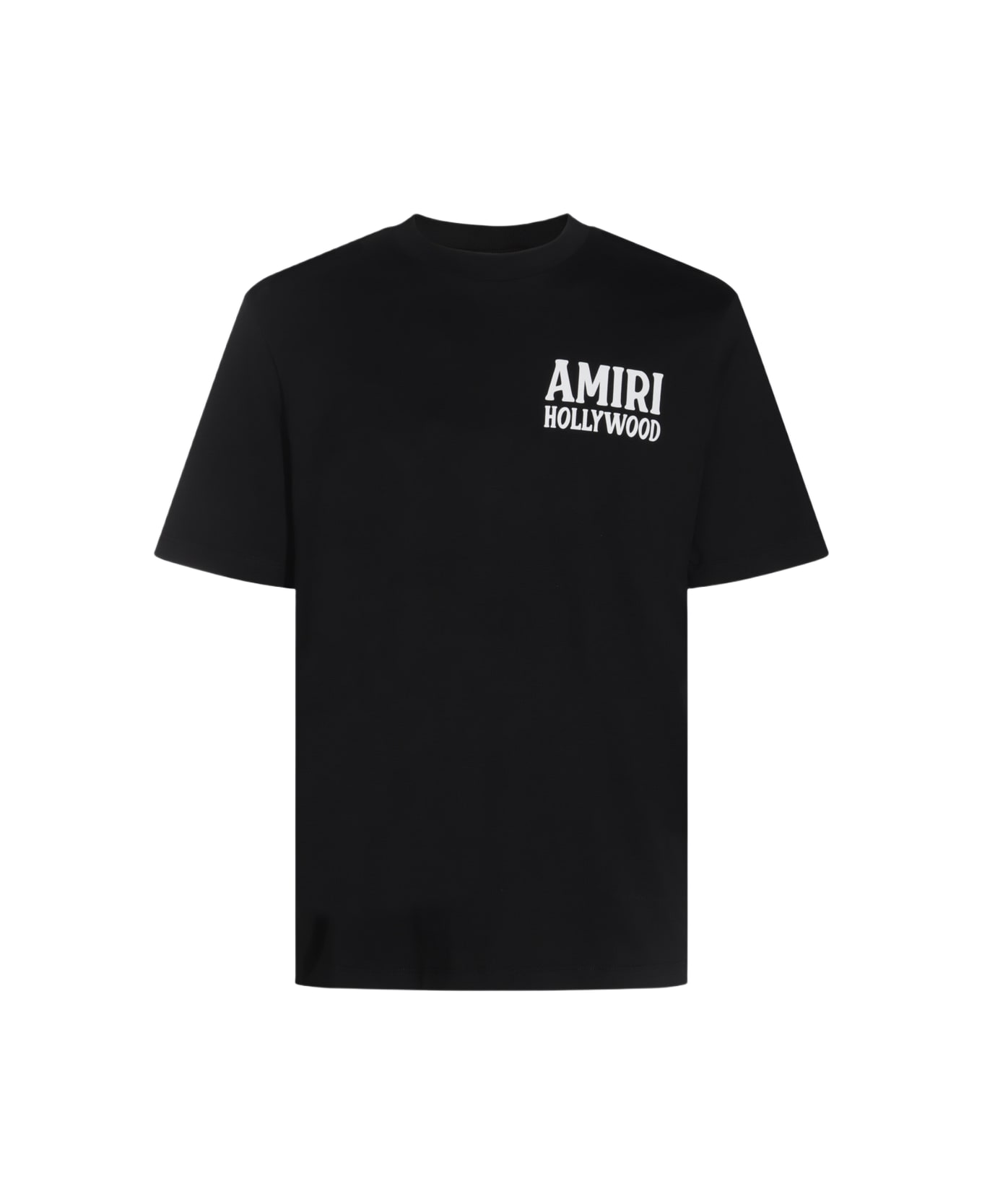 AMIRI Black Cotton T-shirt - Black