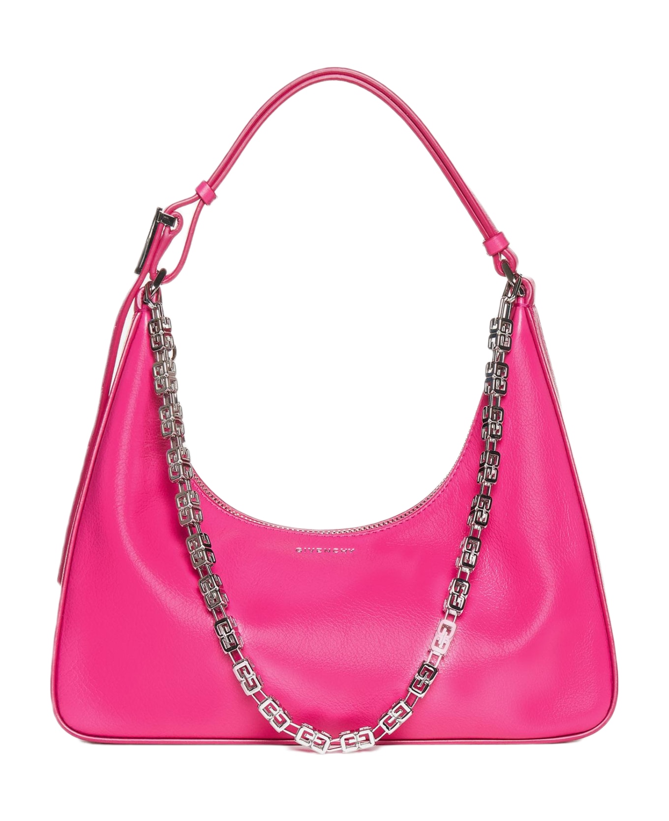 Givenchy Moon Cut Leather Small Bag - Pink