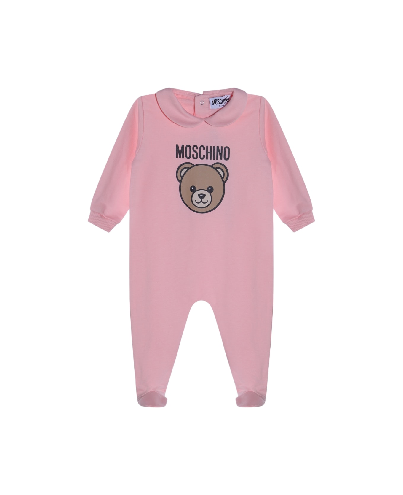 Moschino Pink Cotton Jumpsuit - SUGAR ROSE