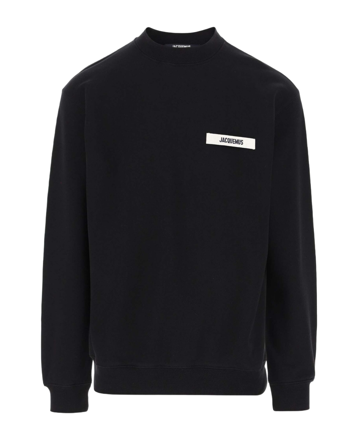 Jacquemus Sweatshirt Le Sweatshirt Grosgrain - Black