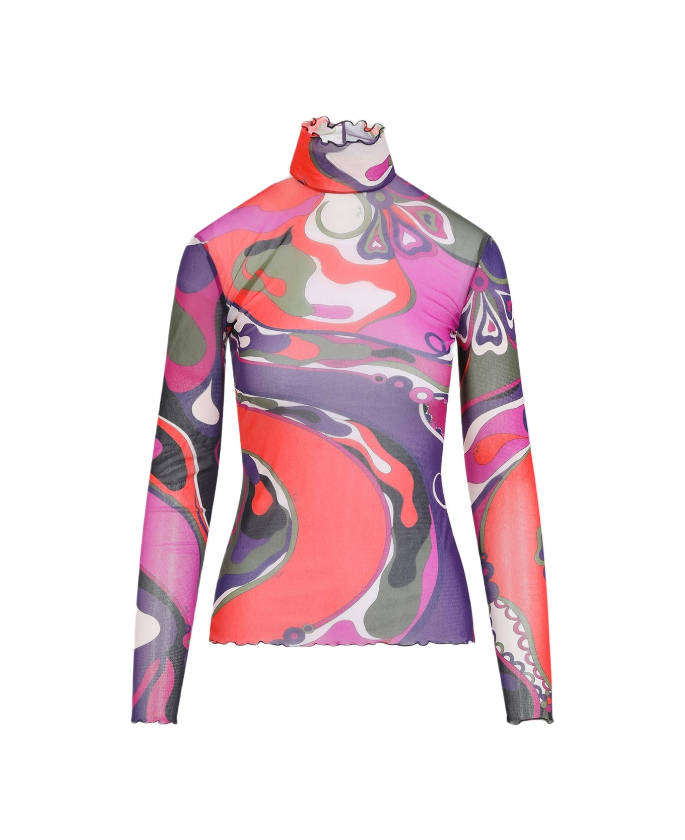 Pucci Tulle T-shirt - Multicolor