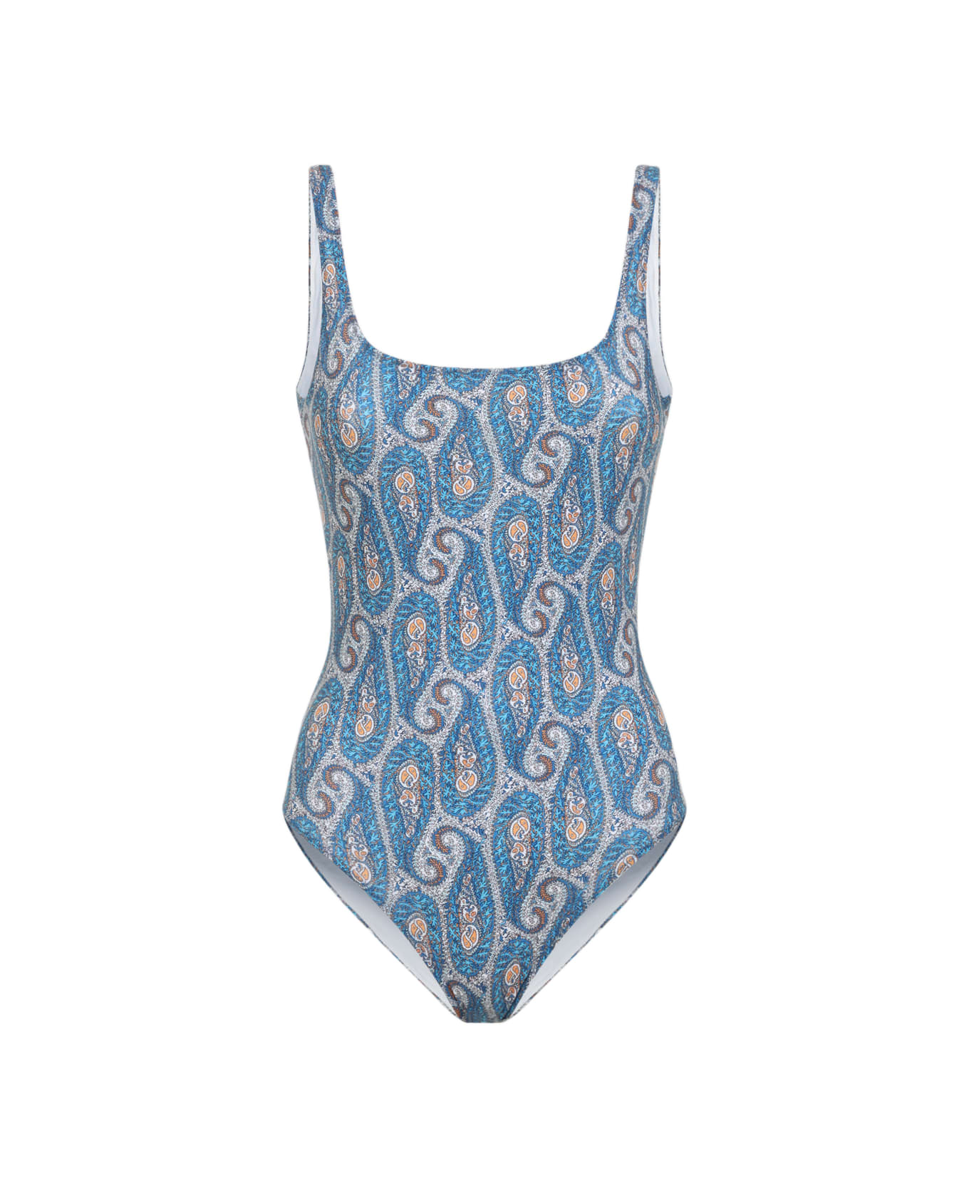 Etro Backless One-piece - Multi White