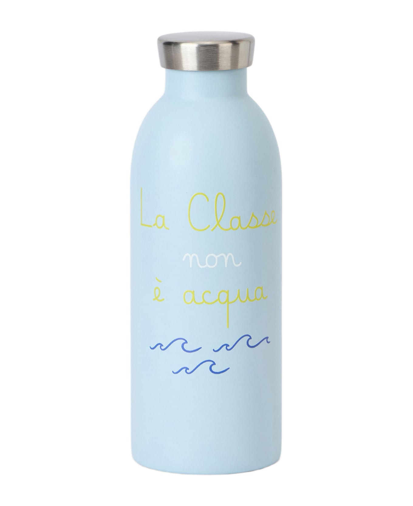 MC2 Saint Barth 24bottles 500ml Bottle With La Classe Non è Acqua Print | 24 Bottles Special Edition - SKY