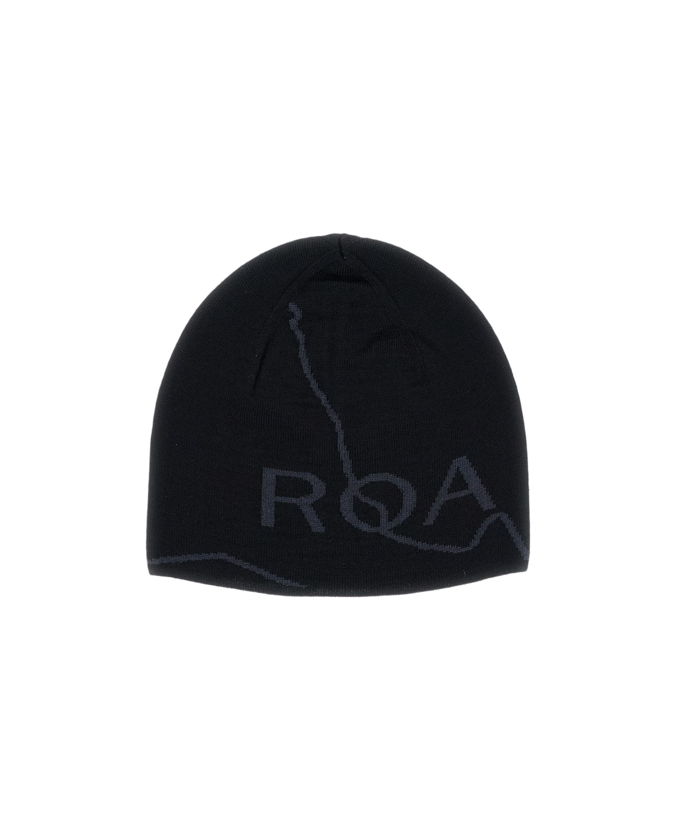 ROA Wool Beanie - Black